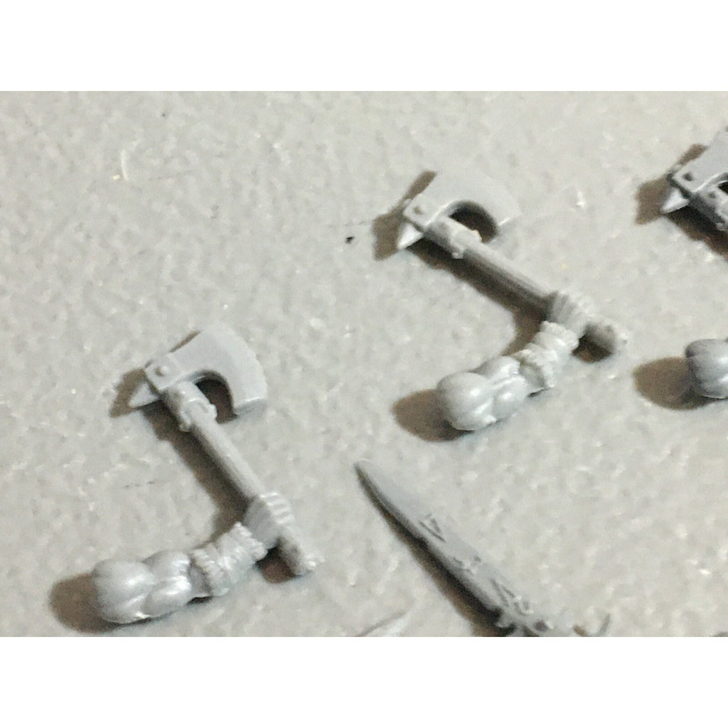 A22181 WARHAMMER FANTASY CHAOS MORTALS BITS LOT MIXED MARAUDER COMMAND & ARMS GW