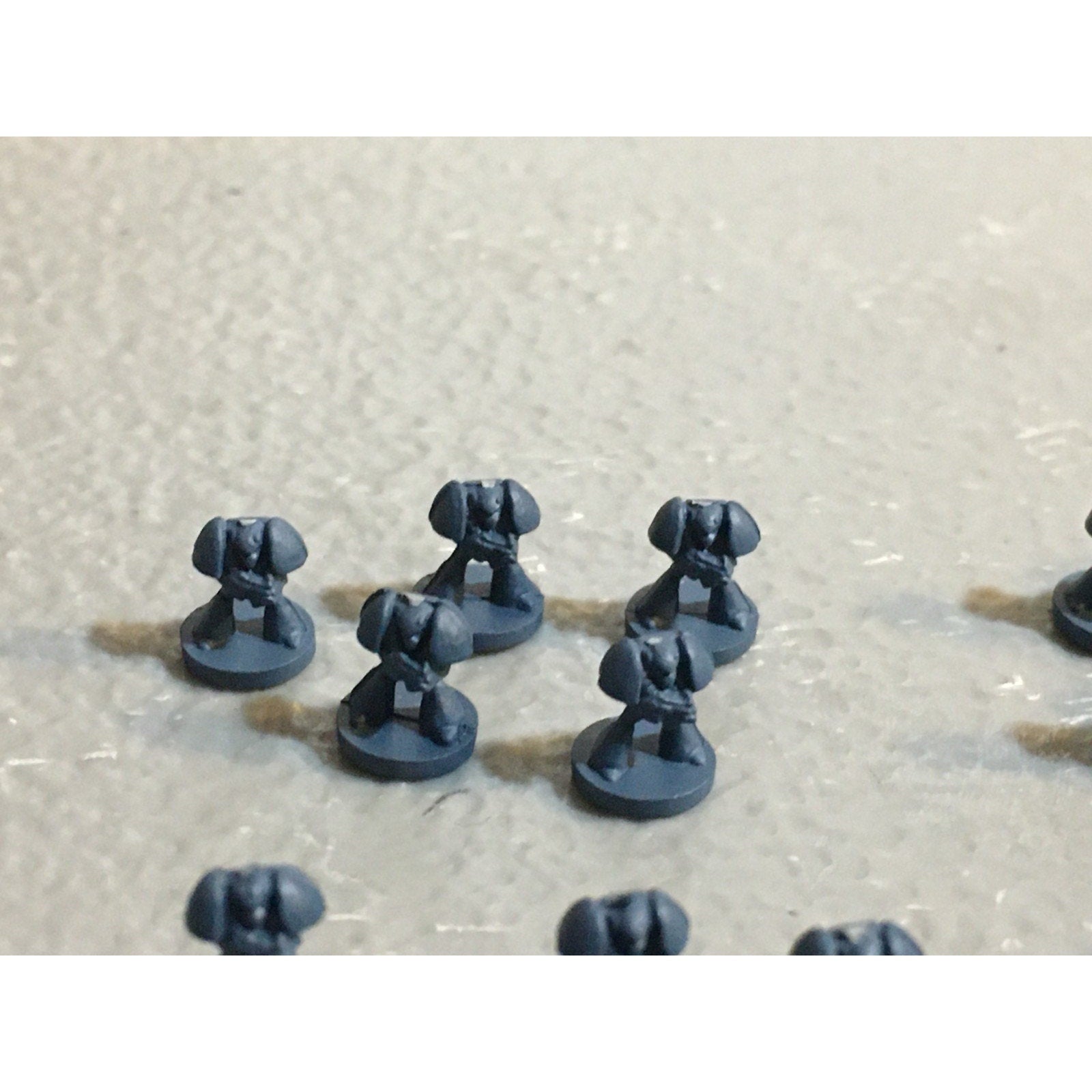 A25124 WARHAMMER 40K EPIC SPACE MARINES TACTICAL 10 STANDS GW