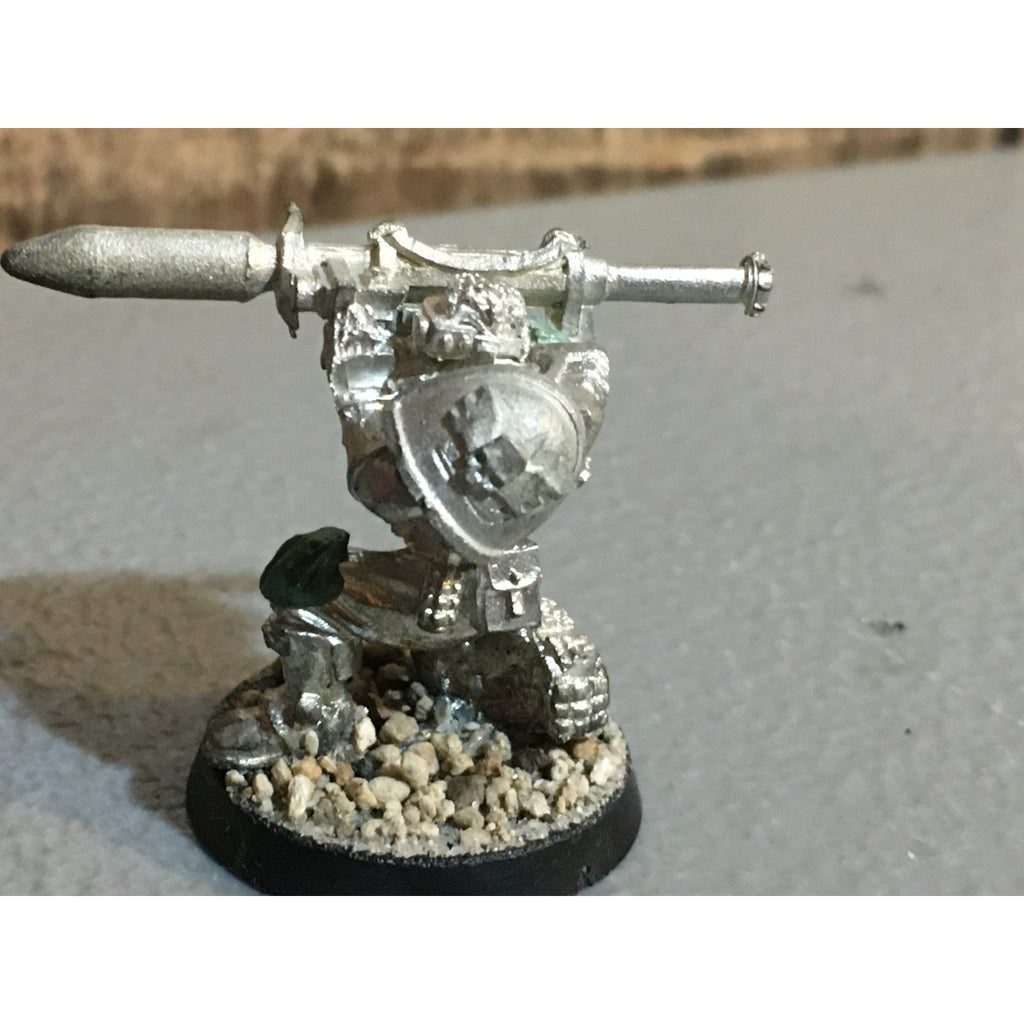 A33818 WARHAMMER 40K SPACE MARINES METAL SCOUT MISSILE LAUNCHER GW