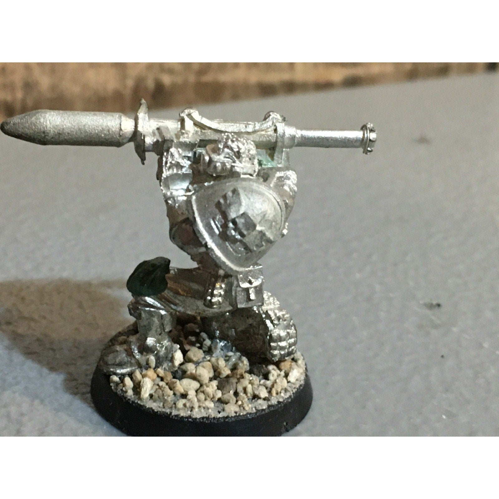 A33818 WARHAMMER 40K SPACE MARINES METAL SCOUT MISSILE LAUNCHER GW