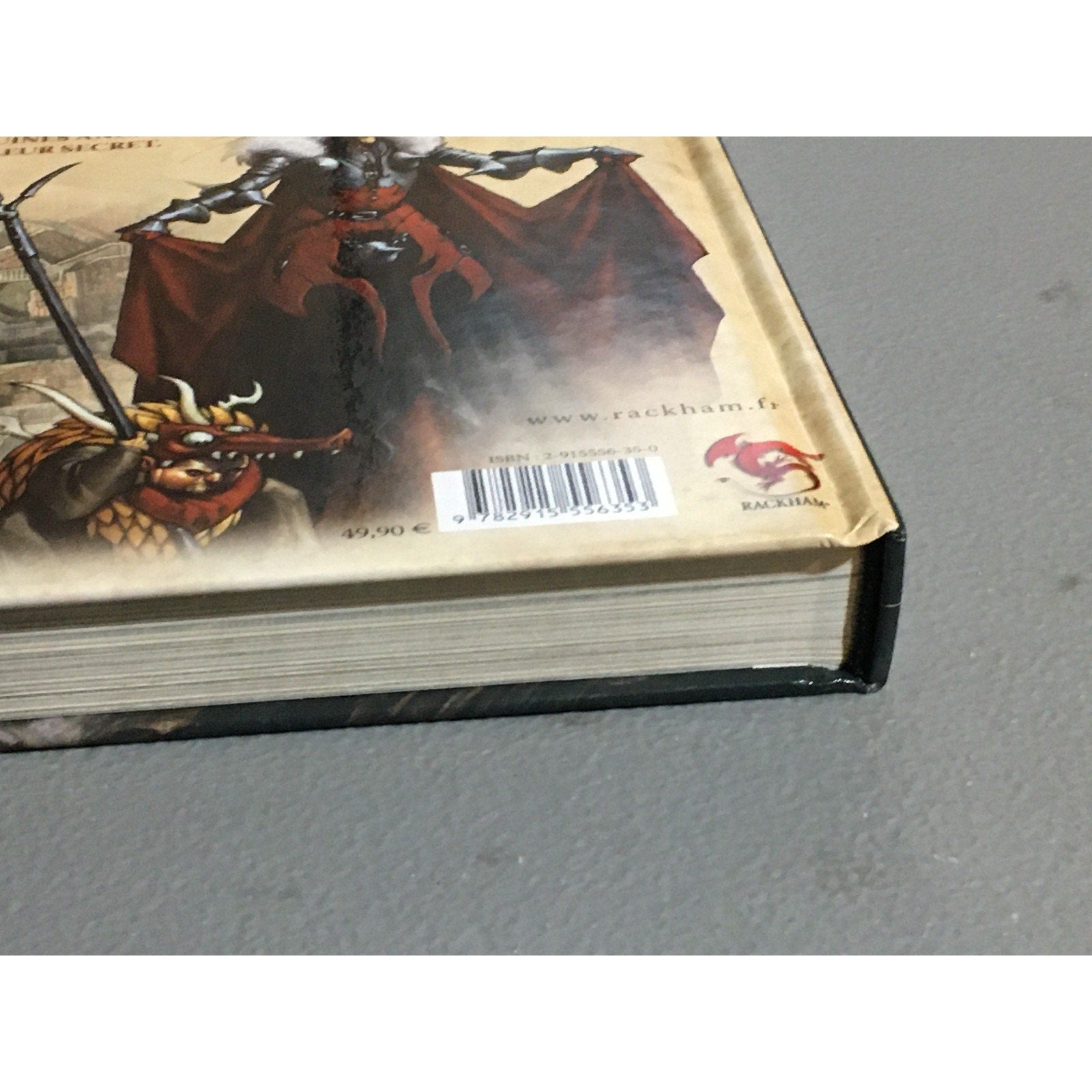 BOOK USED RACKHAM CONFRONTATION CADWALLON THE FREE CITY RULEBOOK FRENCH HARDBACK