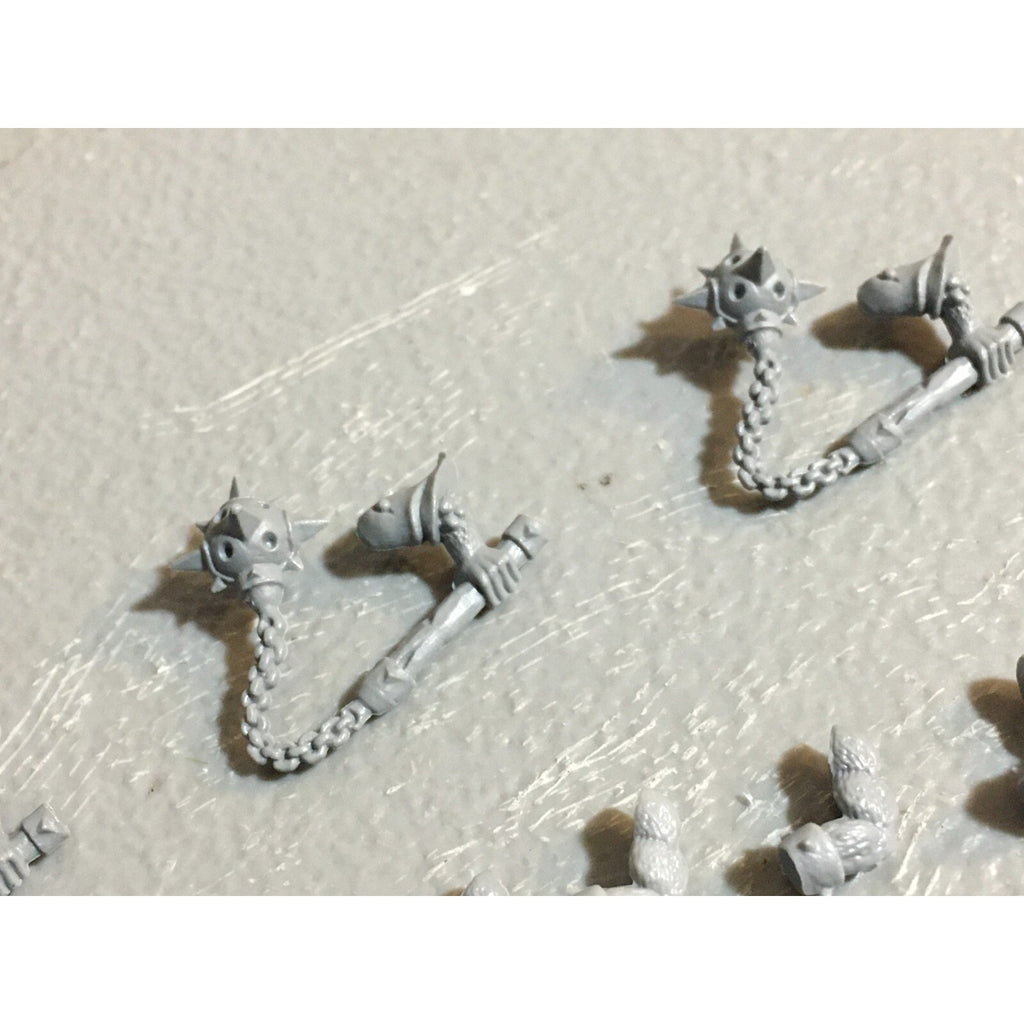 A23449 WARHAMMER FANTASY SKAVEN BITS LOT MIXED CLANRAT PLAGUE MONK RUNNER GW