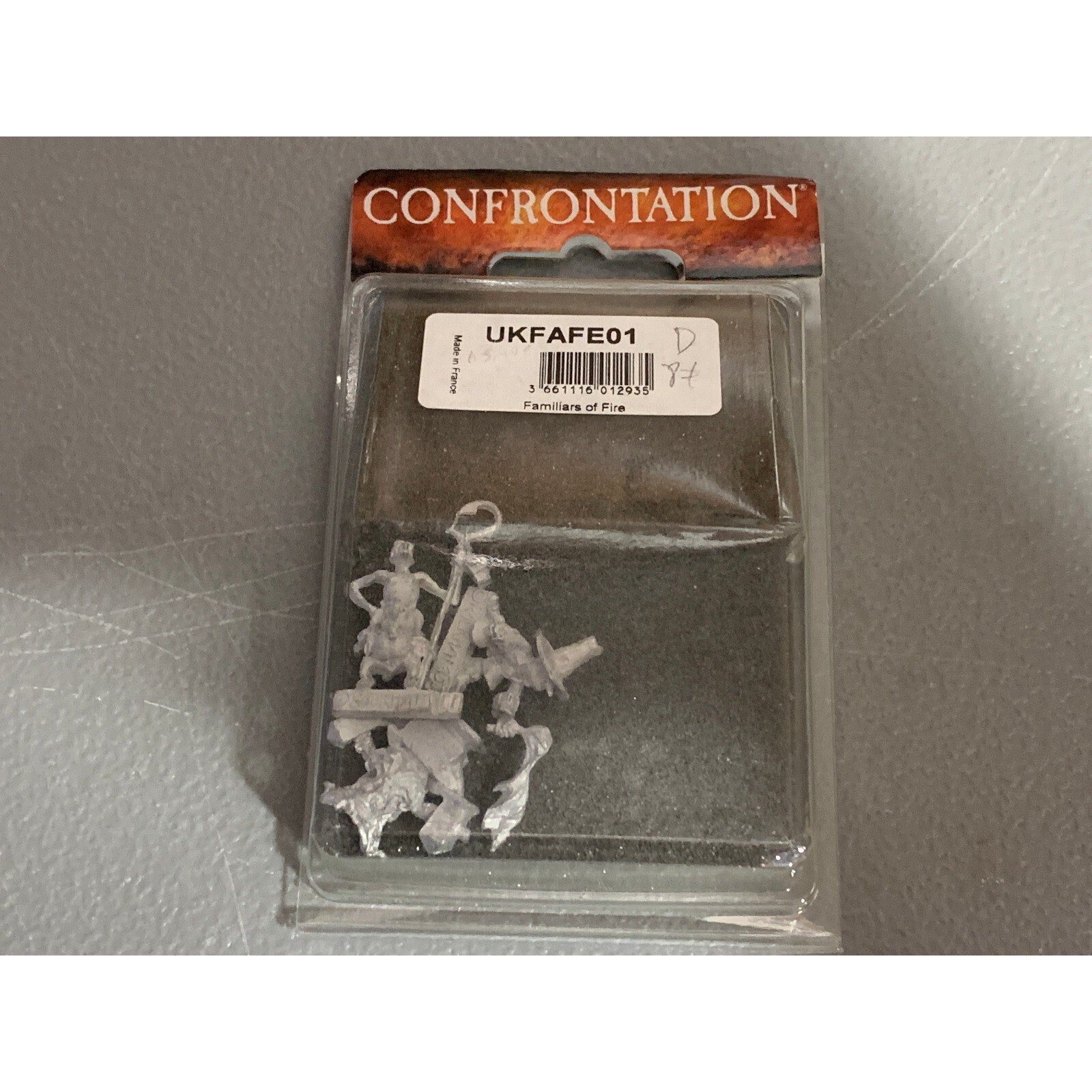 A10399 RACKHAM CONFRONTATION METAL OOP FAMILIARS OF FIRE