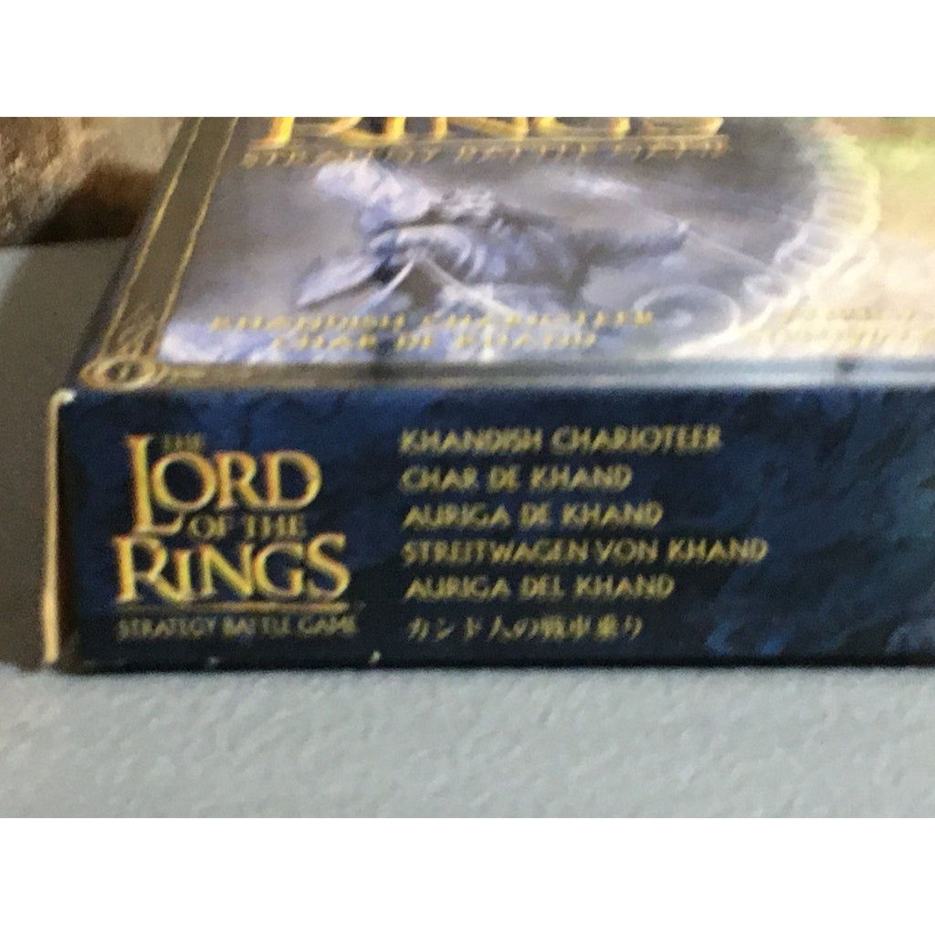 A31287 LOTR LORD OF THE RINGS GW GAMES WORKSHOP KHANDISH CHARIOTEER NIB