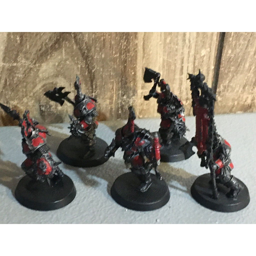 A33905 WARHAMMER AOS SIGMAR BLADES OF KHORNE BLOOD WARRIORS 5 PK GW CHAOS