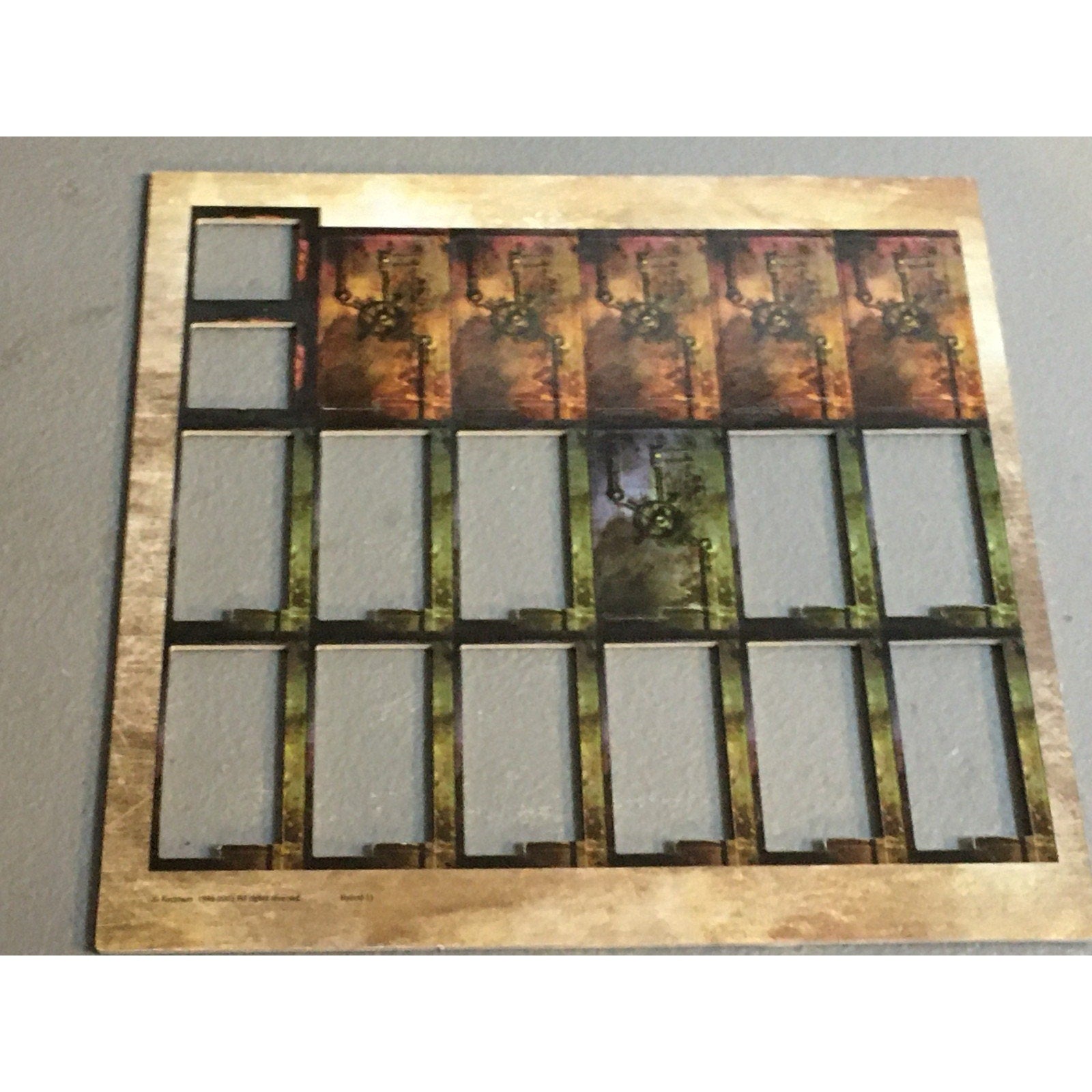 A32713 RACKHAM CONFRONTATION BIG MARKERS TOKENS TILES LOT TABLETOP