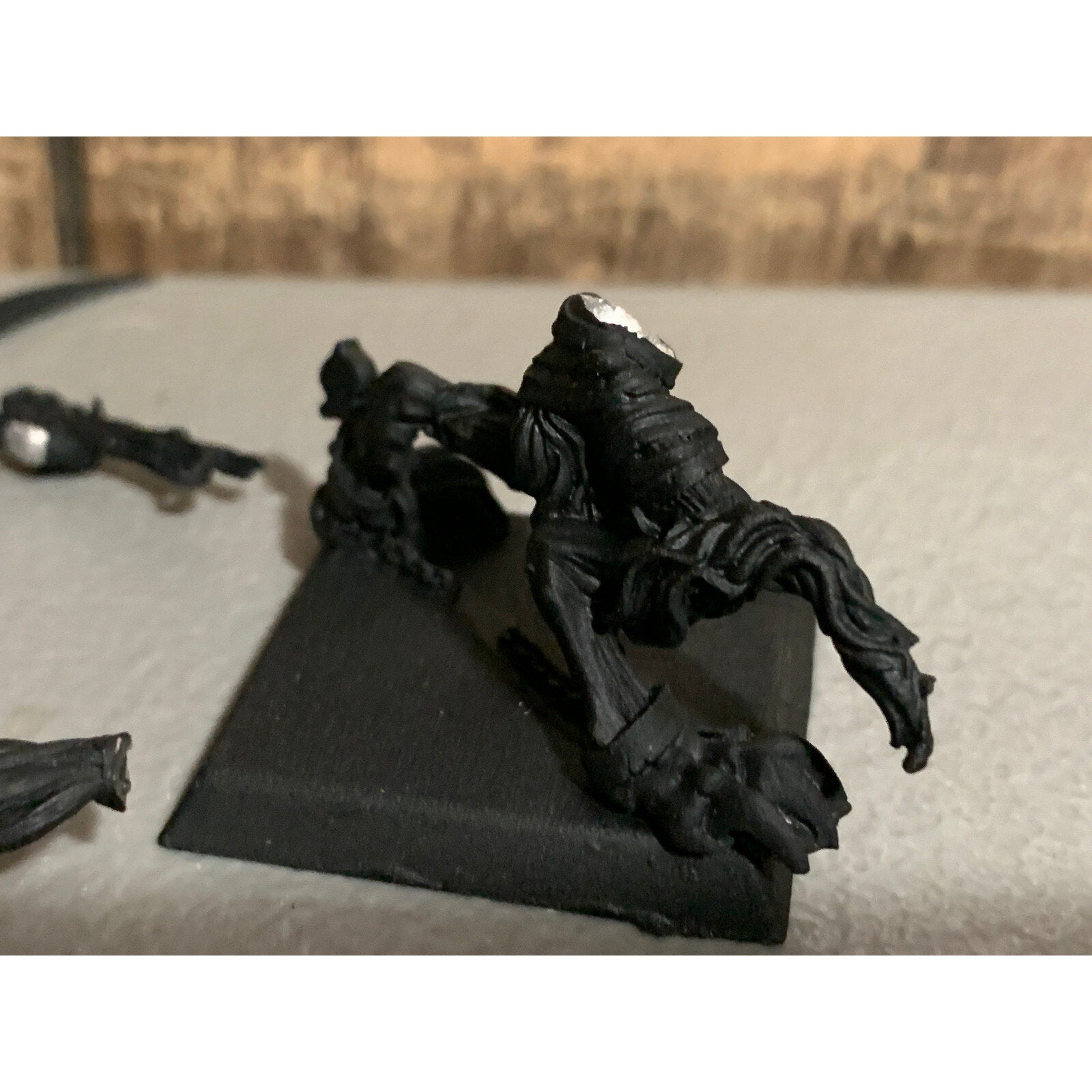 A16412 RACKHAM CONFRONTATION METAL OOP WOLFEN ZOMBIE W CARD