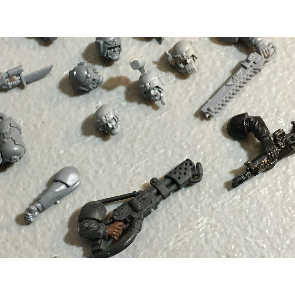 A23206 WARHAMMER 40K IG IMPERIAL ASTRA BITS LOT MIXED HEAD ARM GW GAMES WORKSHOP