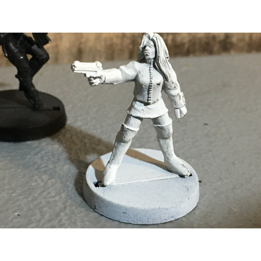 A31543 I-KORE VOID METAL FEMALE MILITIA LOT 4 PK INFANTRY CIVILIANS
