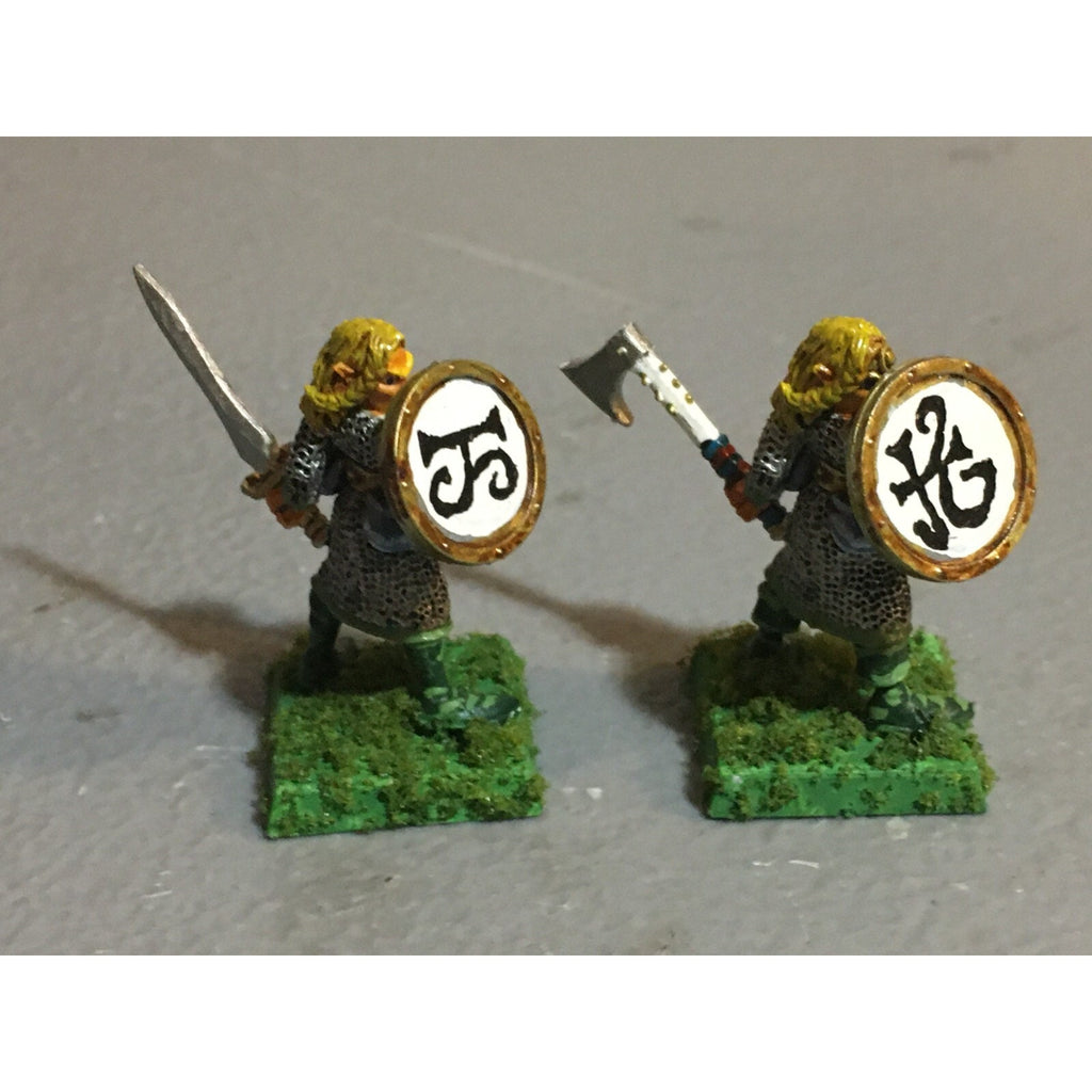 A18757 WARHAMMER FANTASY MARAUDER METAL WOOD ELVES WARRIORS 2 PK GW