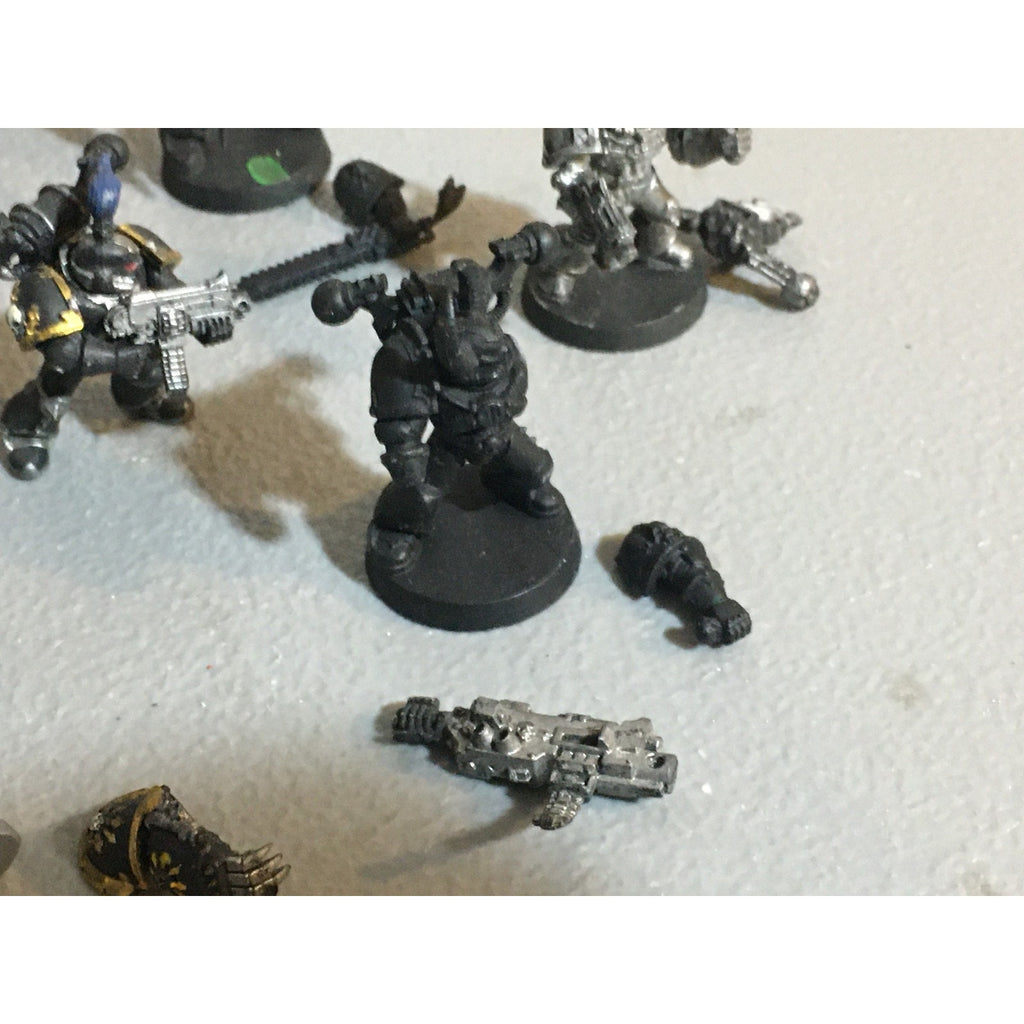 A29237 WARHAMMER 40K CHAOS SPACE MARINES LEGIONARIES 10 PK MISS 4 SHOULDER PADS