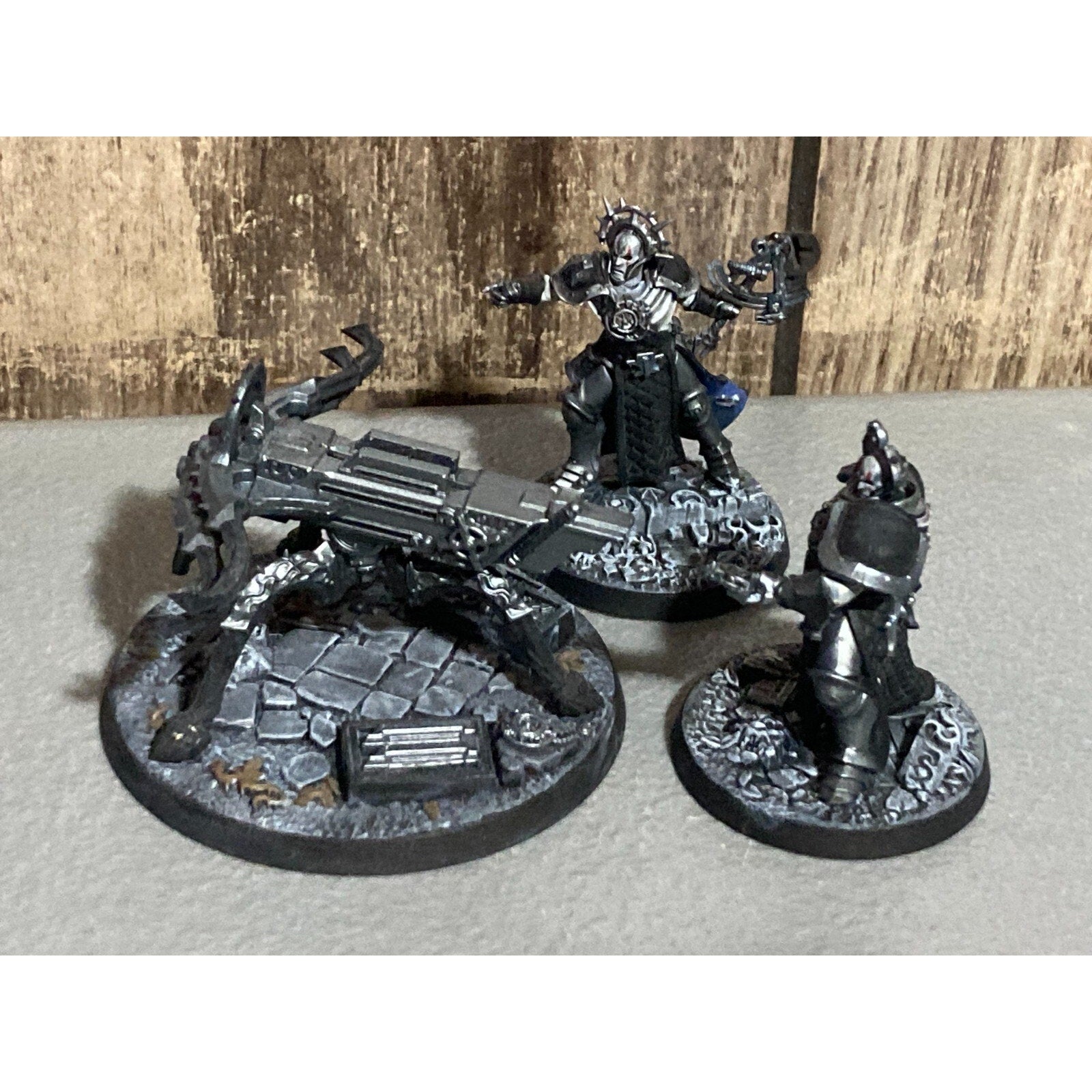 A19281 WARHAMMER AOS SIGMAR STORMCAST CELESTAR BALLISTA & CREW PAINTED BASED