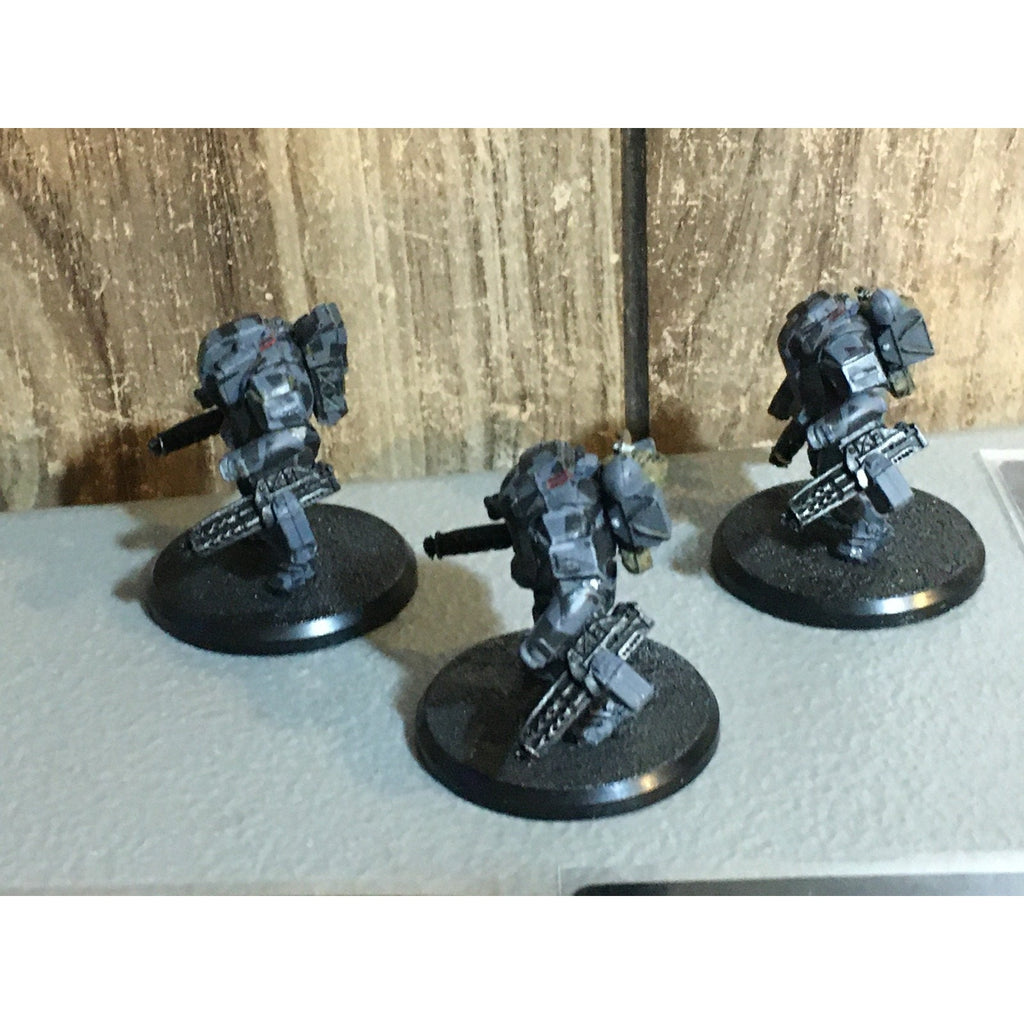 A33511 RACKHAM AT-43 UNA DEATH DEALER TACARM 3 PK MINIATURES W CARDS