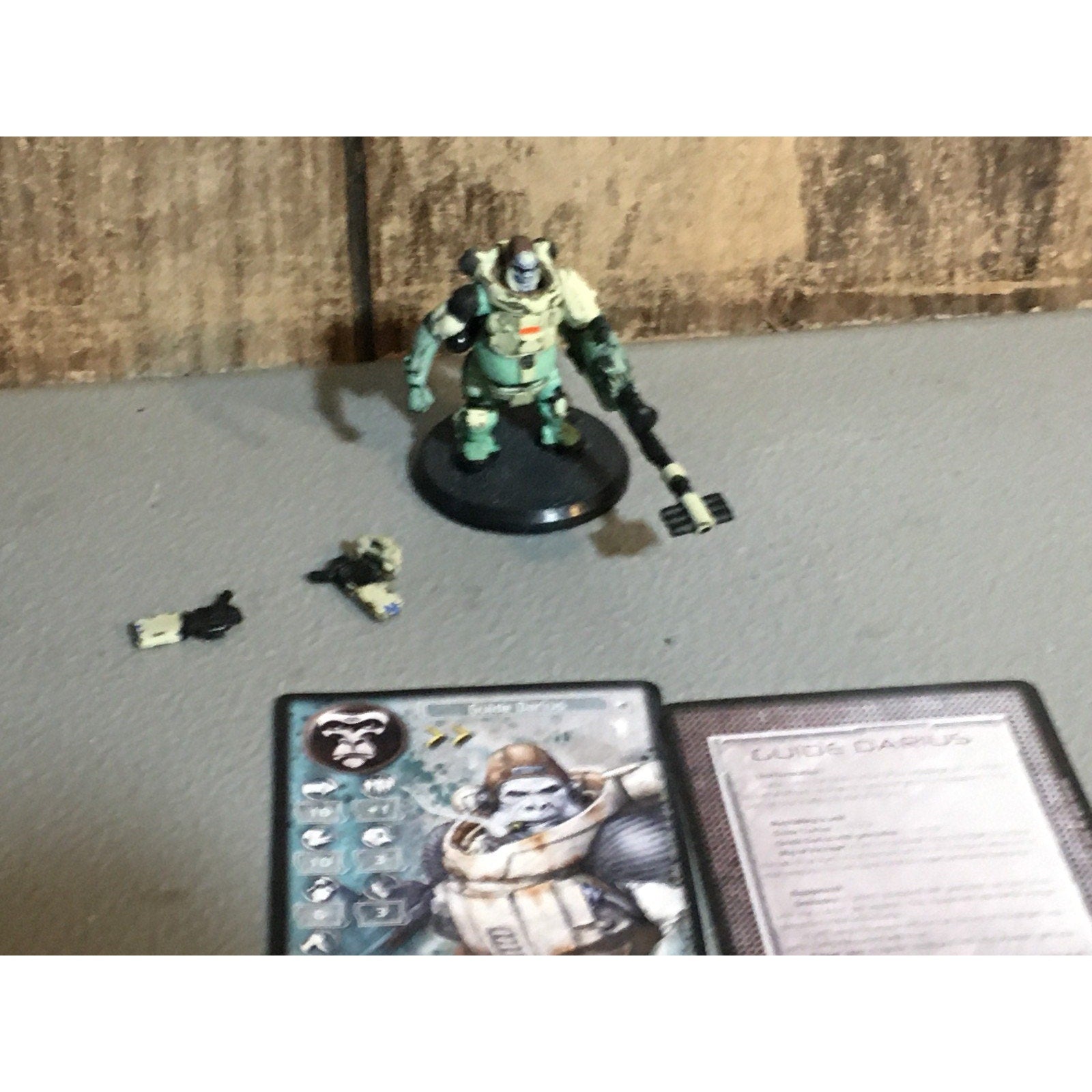 A31153 RACKHAM AT-43 KARMANS HERO GUIDE DARIUS LOOSE MINI W CARDS