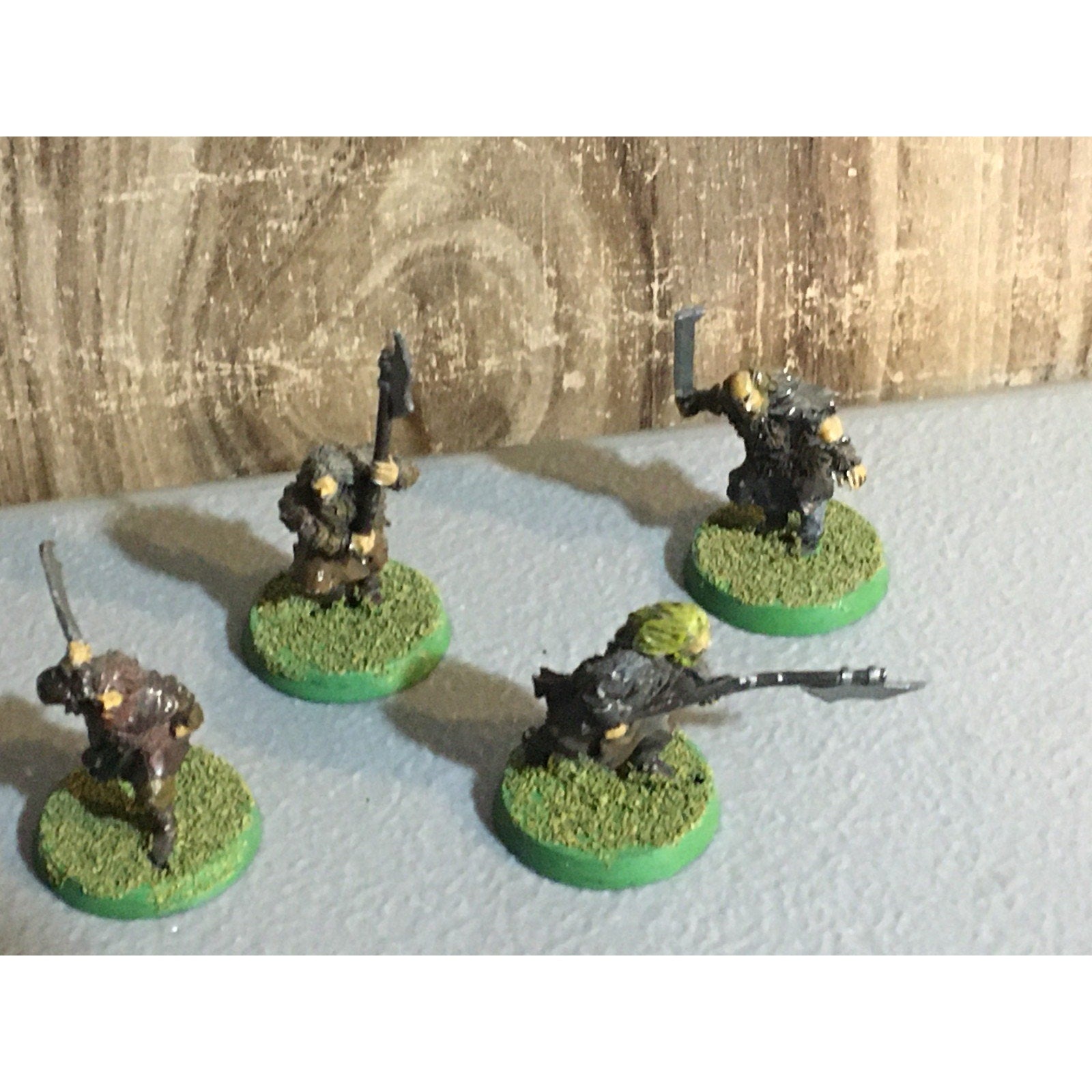 A31061 LOTR LORD OF RINGS GW GAMES WORKSHOP METAL WILDMEN OF DUNLAND 4 PK