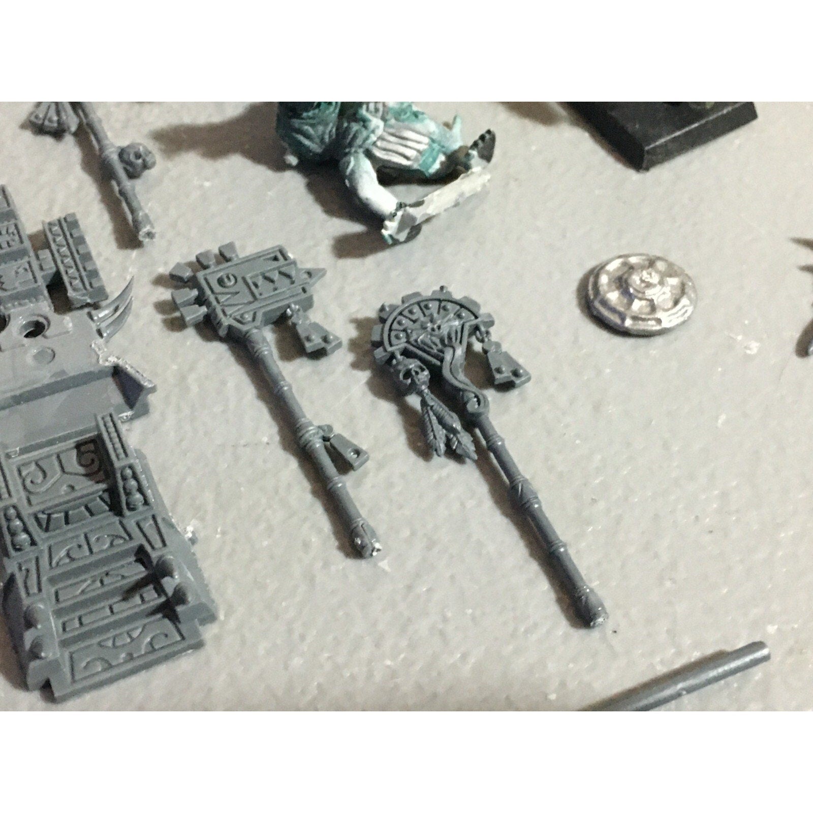 A22064 WARHAMMER FANTASY LIZARDMEN BITS & INCOMPLETET LOT SAURUS GAMES WORKSHOP