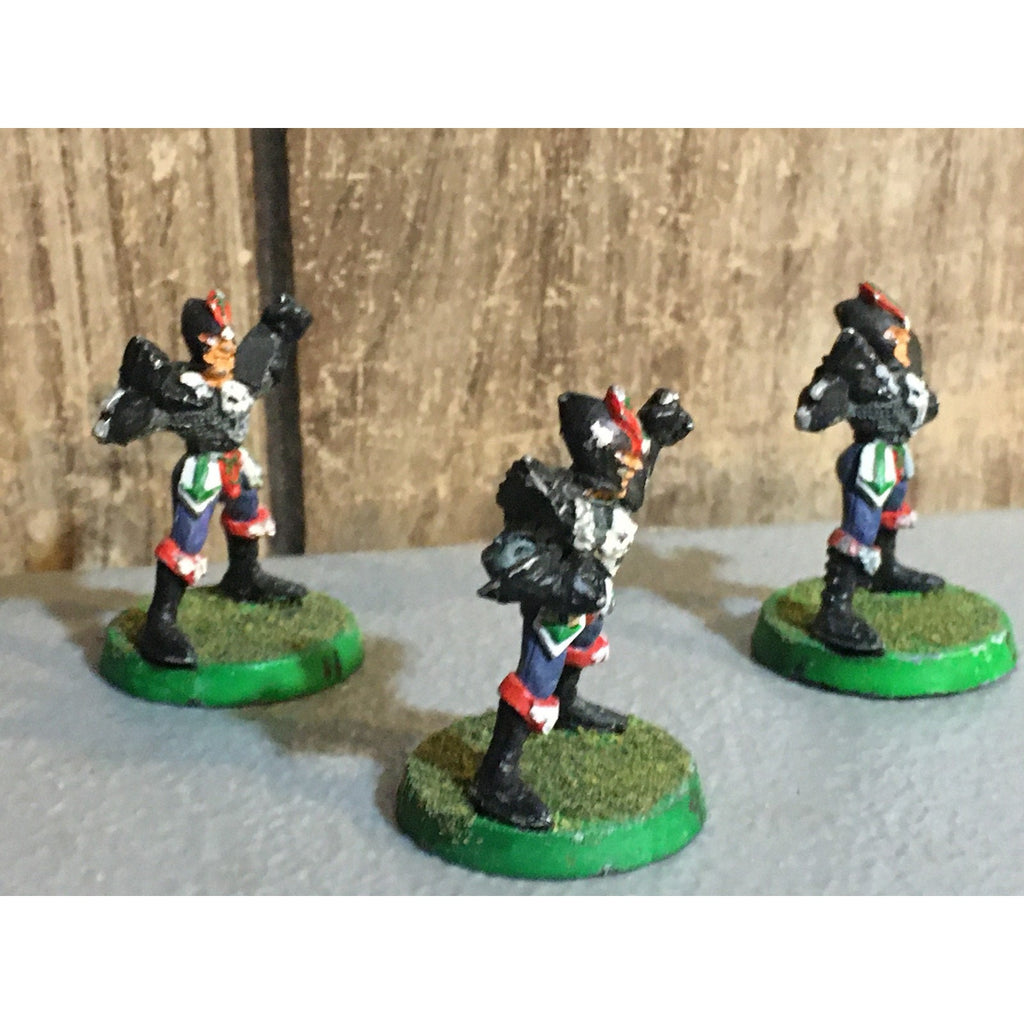A30119 WARHAMMER BLOOD BOWL METAL DARK ELVES TEAM LINEMEN 3 PK PAINT BASE OOP GW