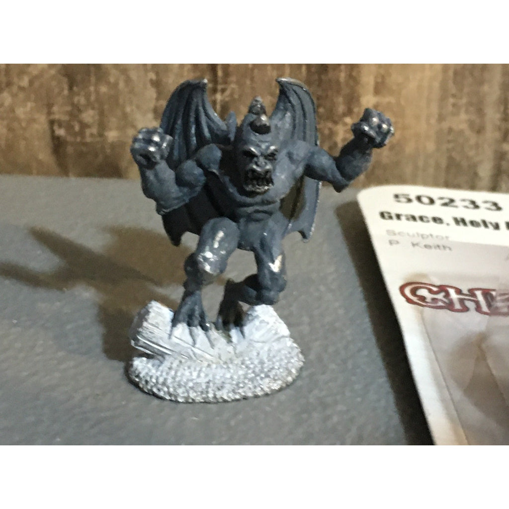 A29776 REAPER MINIATURES METAL DARK HEAVEN GARGOYLE CHRONOSCOPE GRACE HOLY ASN