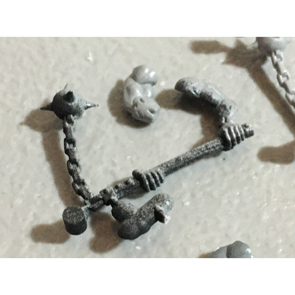 A22259 WARHAMMER FANTASY CHAOS MORTALS BITS LOT MARAUDER FLAILS GAMES WORKSHOP