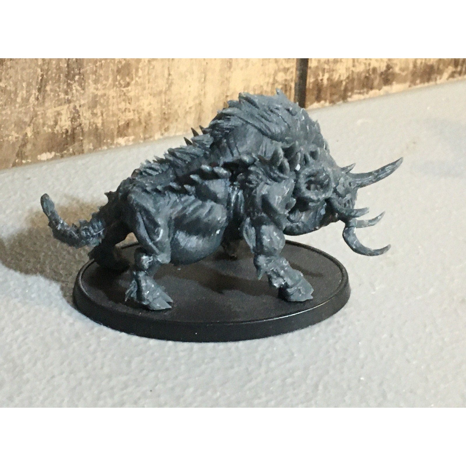 A30878 UNKNOWN MINIATURES PIG BOAR MONSTERS WAR BEASTS TABLE TOP WAR GAMES