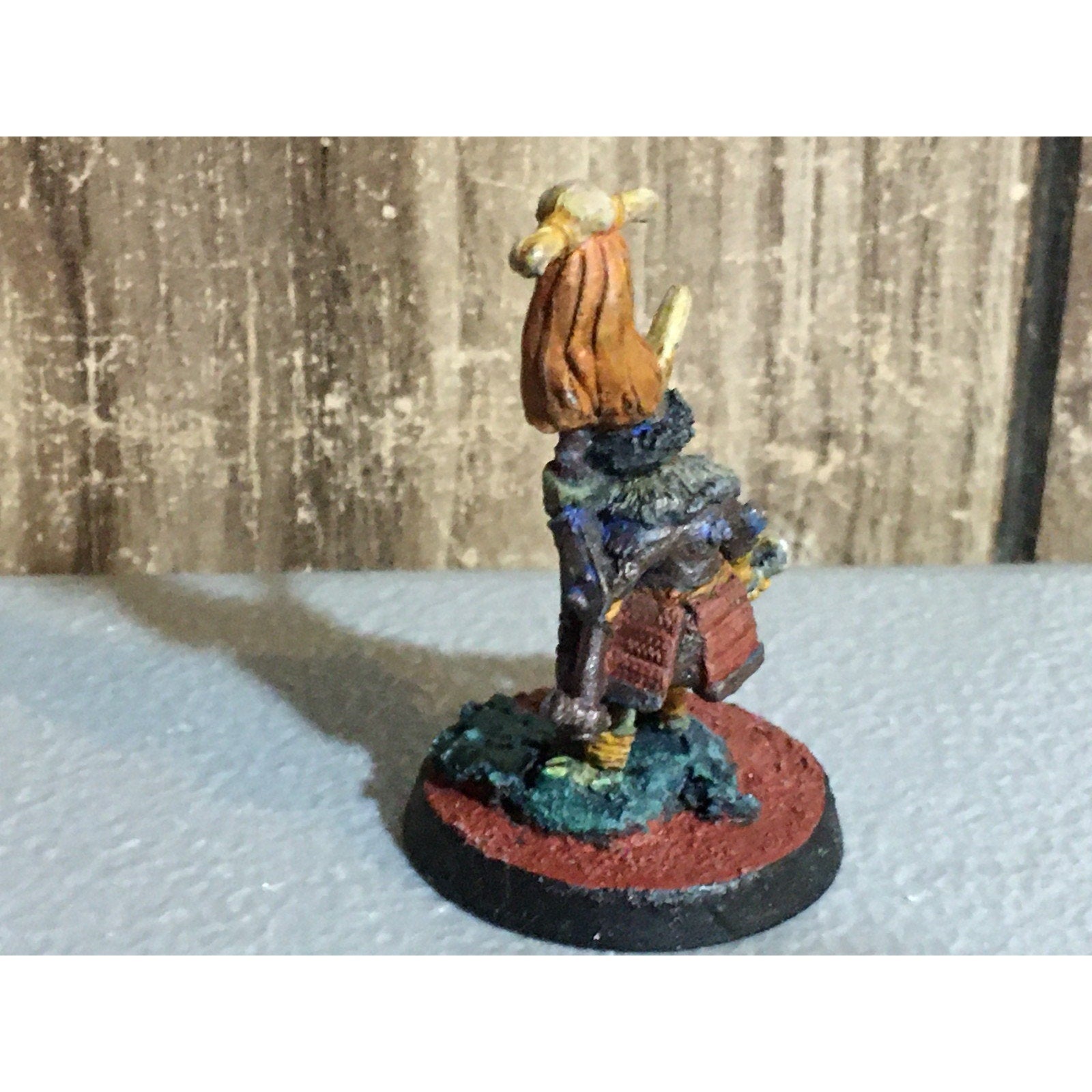 A32474 WARHAMMER FANTASY CITADEL VINTAGE HOBGOBLIN STANDARD METAL PAINT BASE