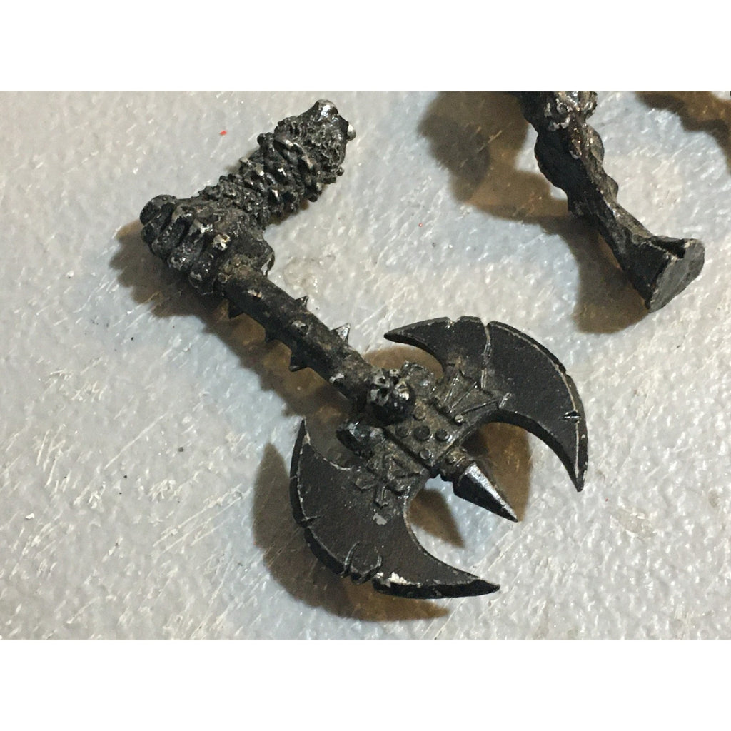 A29244 WARHAMMER 40K CHAOS DAEMONS METAL 6TH EDITION LEGS & AXE BLOODTHIRSTER