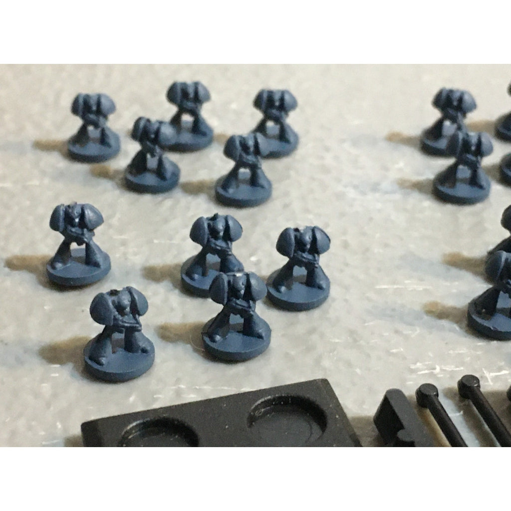 A25124 WARHAMMER 40K EPIC SPACE MARINES TACTICAL 10 STANDS GW