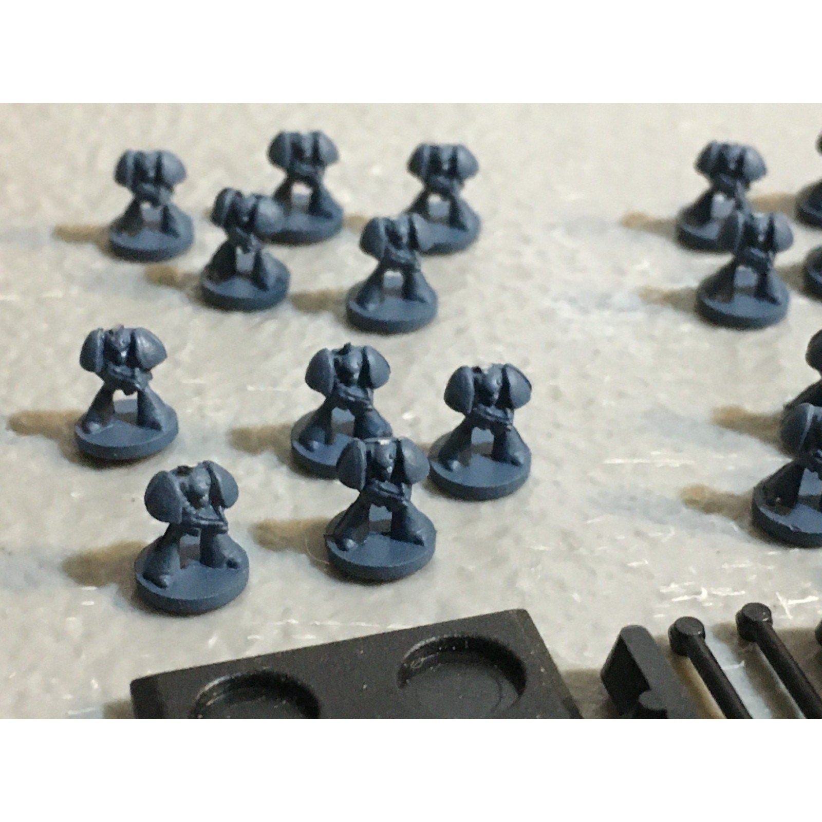 A25124 WARHAMMER 40K EPIC SPACE MARINES TACTICAL 10 STANDS GW