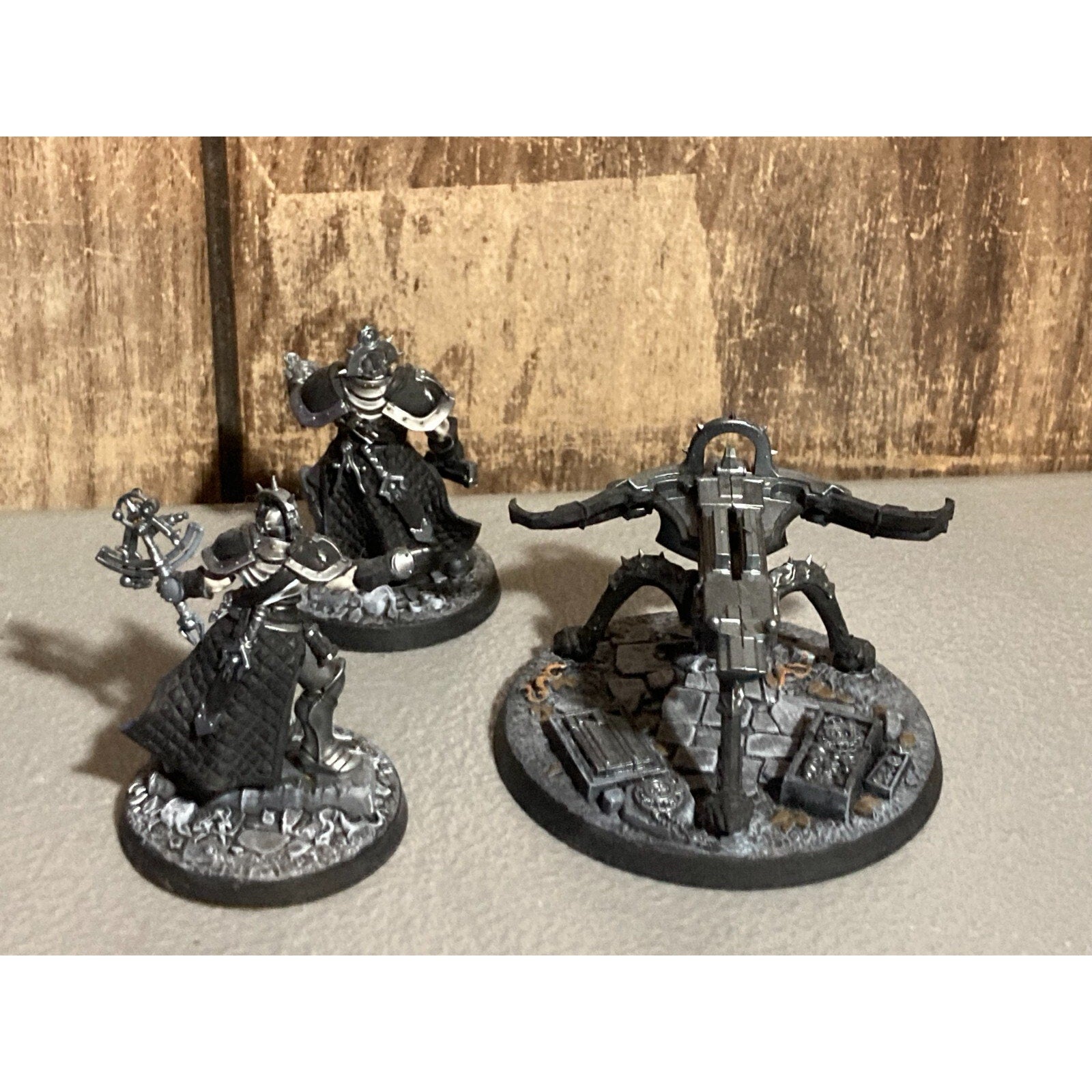 A19279 WARHAMMER AOS SIGMAR STORMCAST CELESTAR BALLISTA & CREW PAINTED BASED