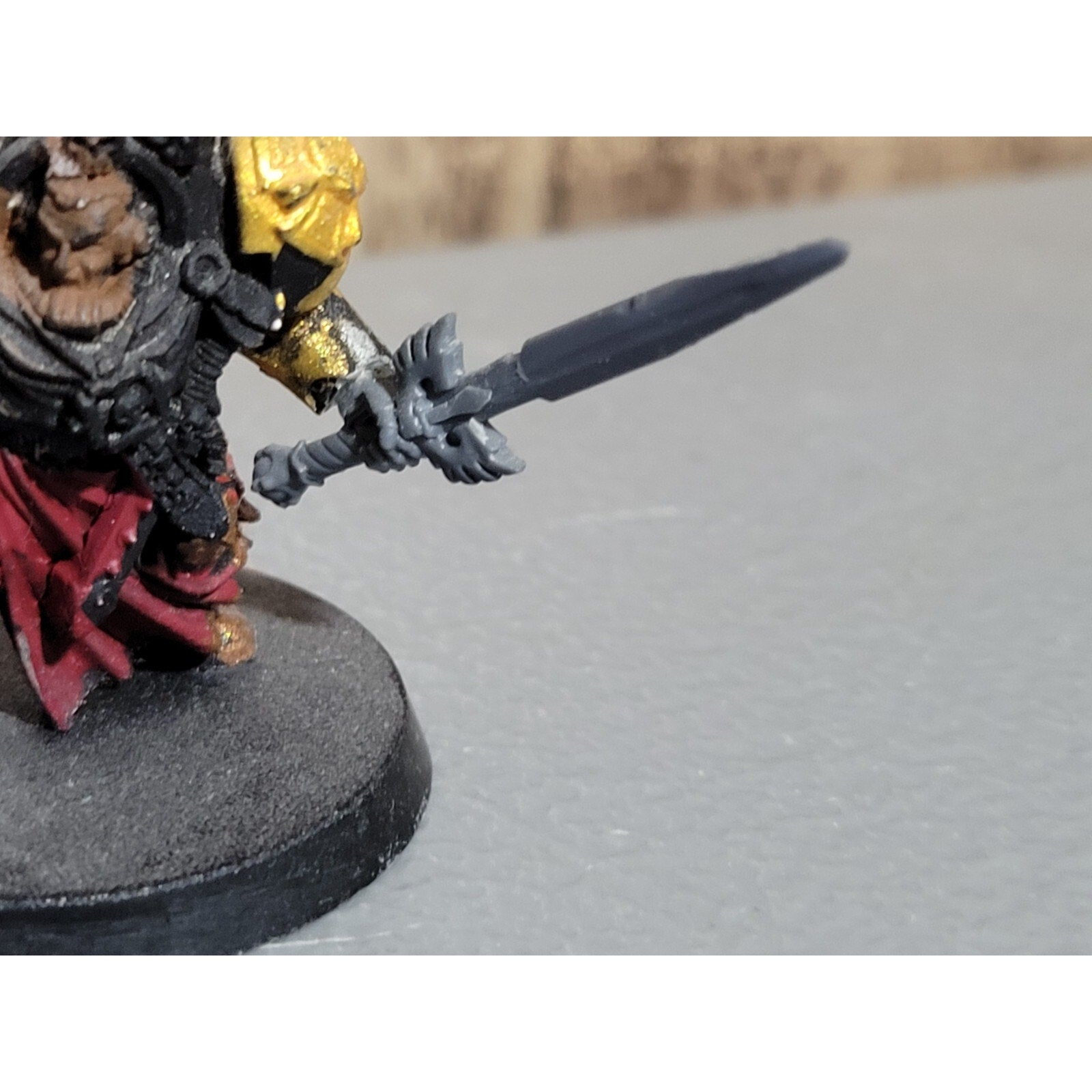A18681 WARHAMMER 40K SPACE MARINES METAL TERMINATOR CAPTAIN CUSTOM HAND