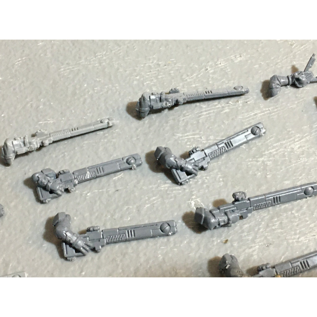 A23028 WARHAMMER 40K TAU EMPIRE BITS LOT FIRE WARRIORS GUNS GAMES WORKSHOP GW