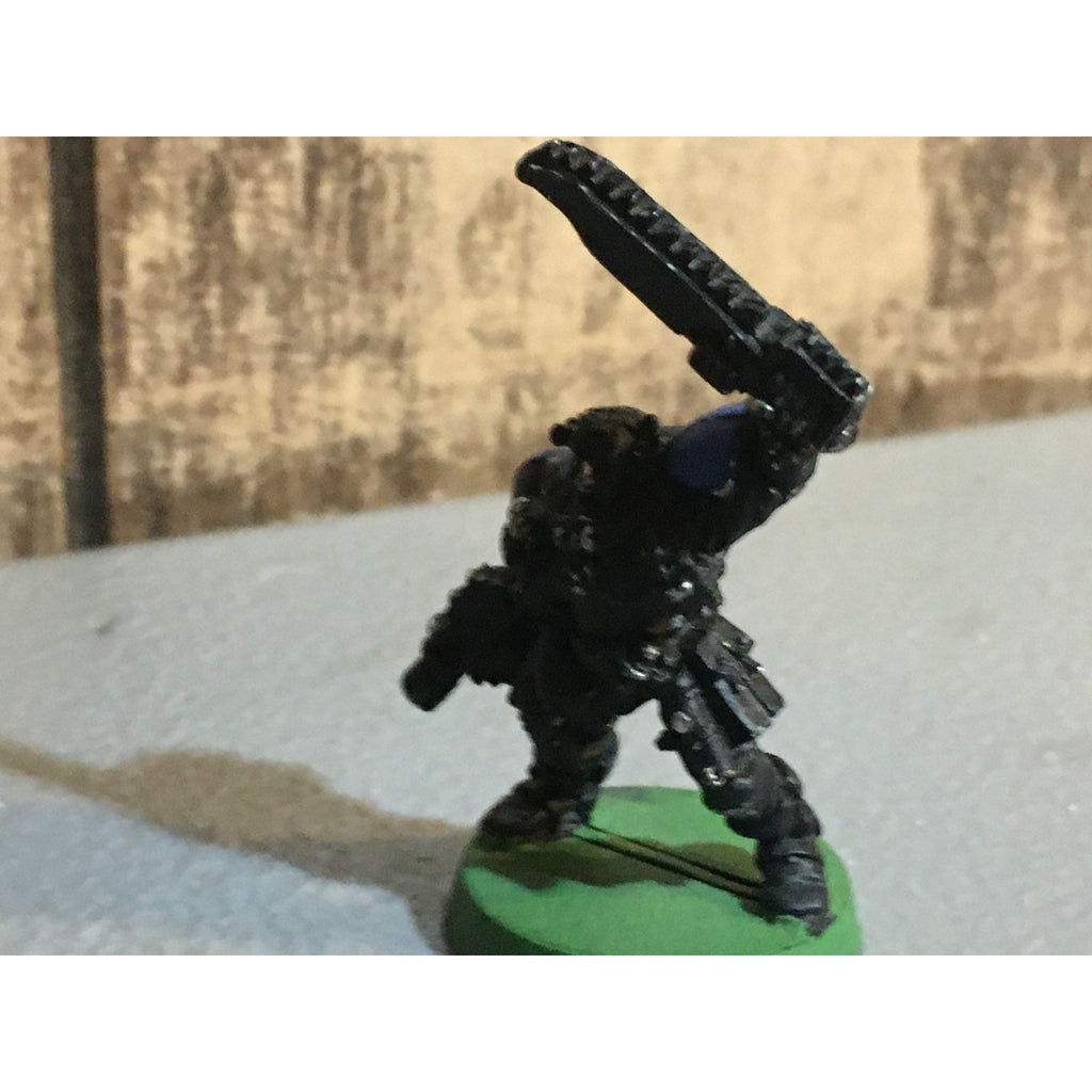 A33824 WARHAMMER 40K SPACE MARINES METAL SCOUT SERGEANT GW