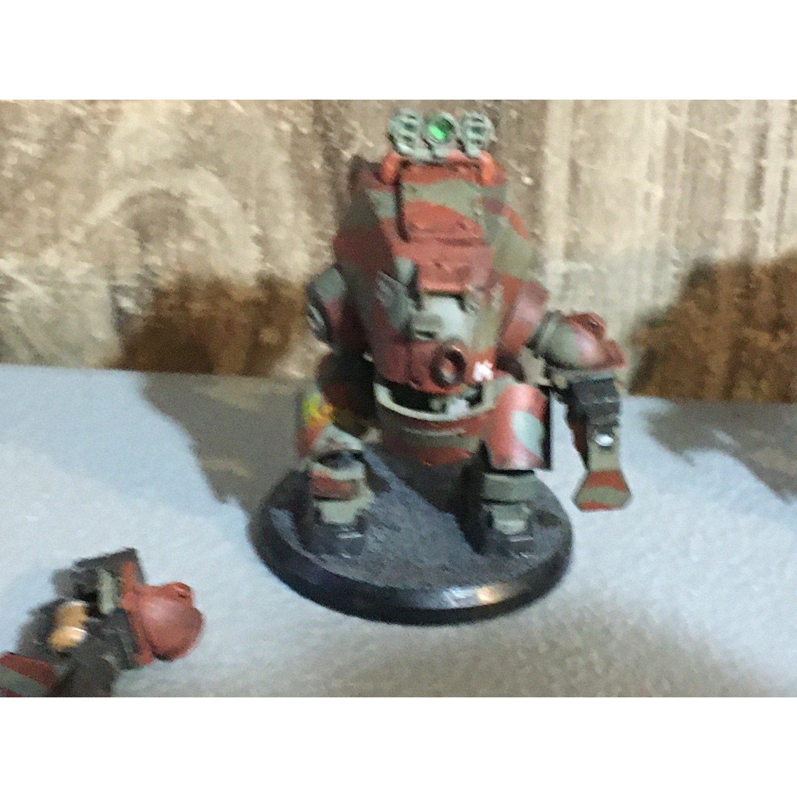 A32044 RACKHAM AT-43 RED BLOK MINI SPETSNATZ KOLOSSUS UNIT INCOMPLETE W CARD