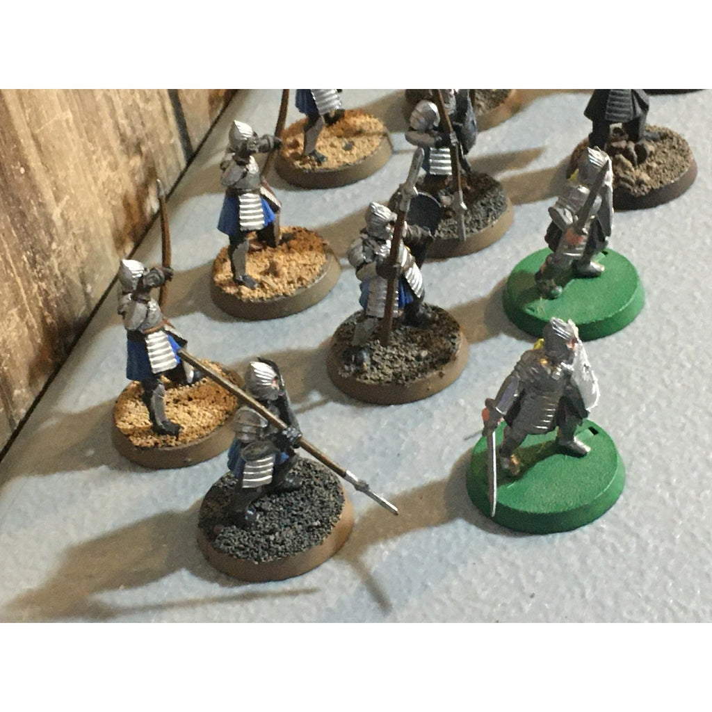 A30313 LOTR LORD OF THE RINGS GW GAMES WORKSHOP WARRIORS OF MINAS TIRITH 12 PK