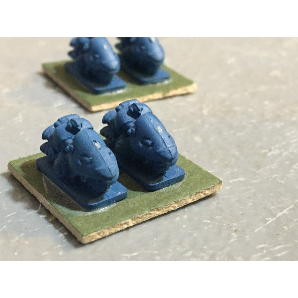 A25120 WARHAMMER 40K EPIC SPACE MARINES BIKES 5 CUSTOM STANDS GW