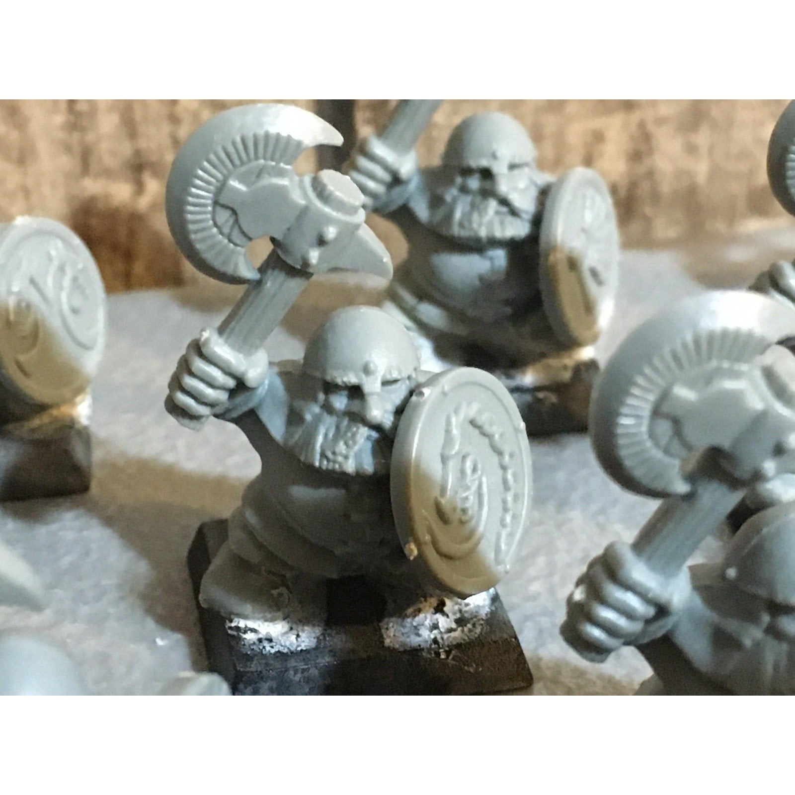 A33416 WARHAMMER FANTASY OLD WORLD QUEST DWARFS DWARF MONOPOSE 8 PK GW 4TH ED