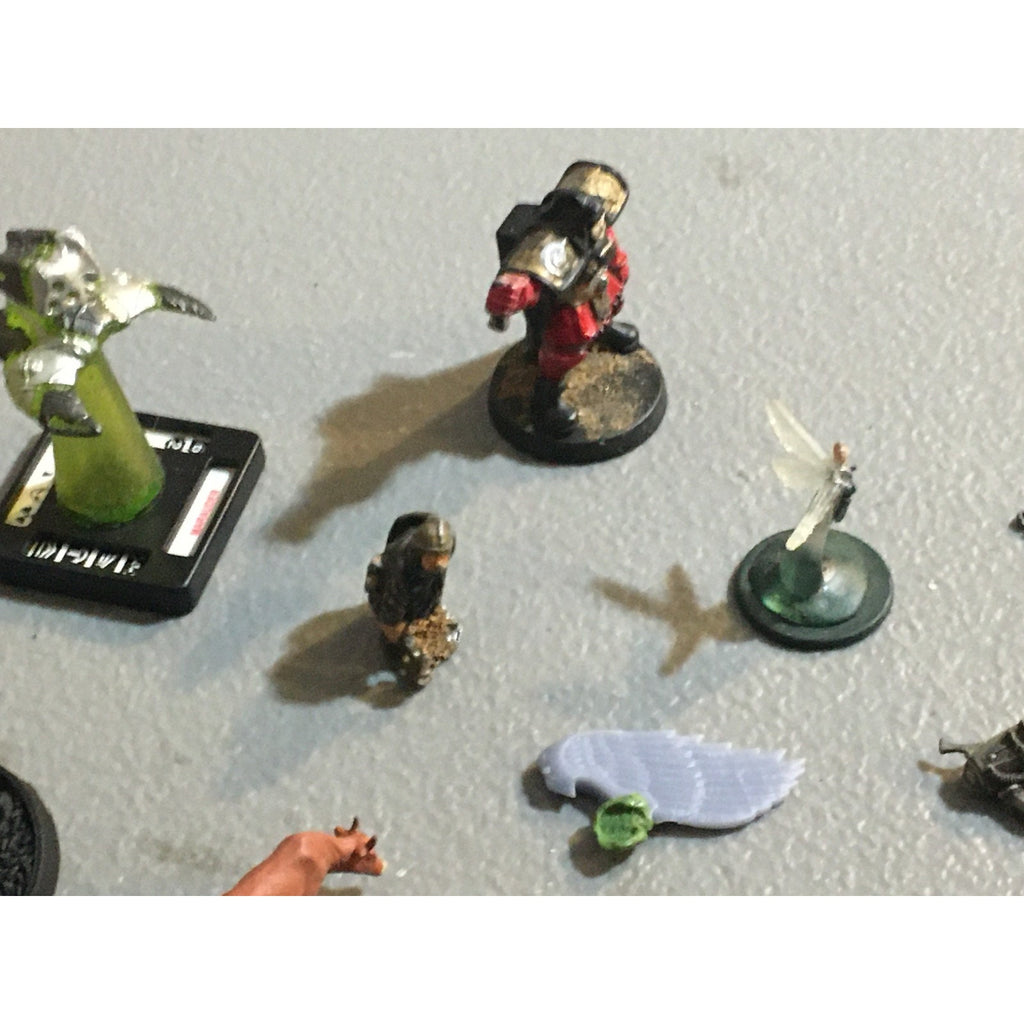 A32596 UNKNOWN MINIATURES RANDOM LOT SOME METAL BEAST WARRIOR FALLEN