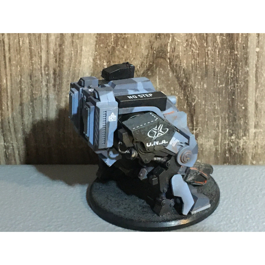 A33506 RACKHAM AT-43 UNA FIRE TOAD MINIATURE W CARDS
