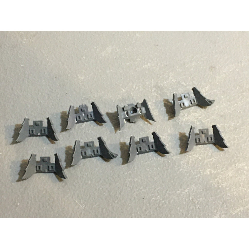 A29406 WARHAMMER 40K SPACE MARINES DARK ANGELS BITS LOT BIKE FRONT PLATES GW