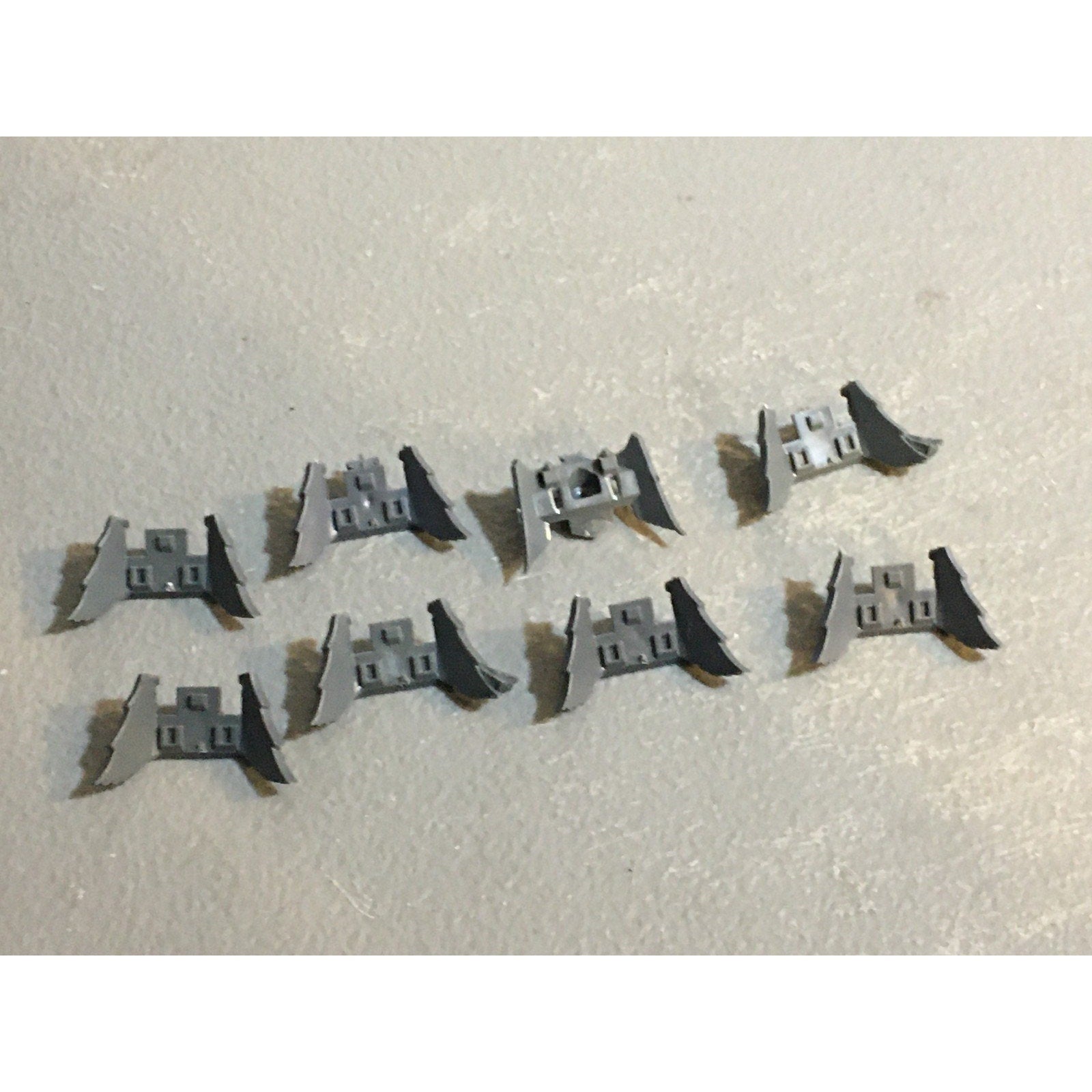 A29406 WARHAMMER 40K SPACE MARINES DARK ANGELS BITS LOT BIKE FRONT PLATES GW