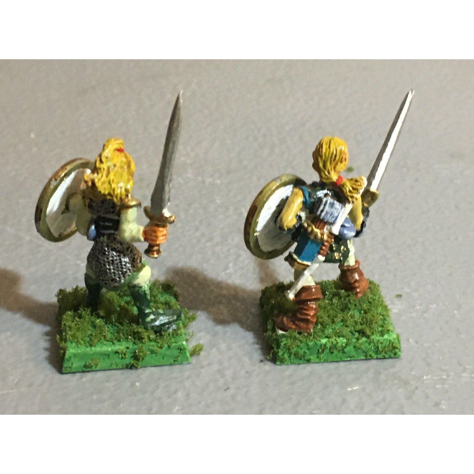 A18759 WARHAMMER FANTASY MARAUDER METAL WOOD ELVES WARRIORS 2 PK GW