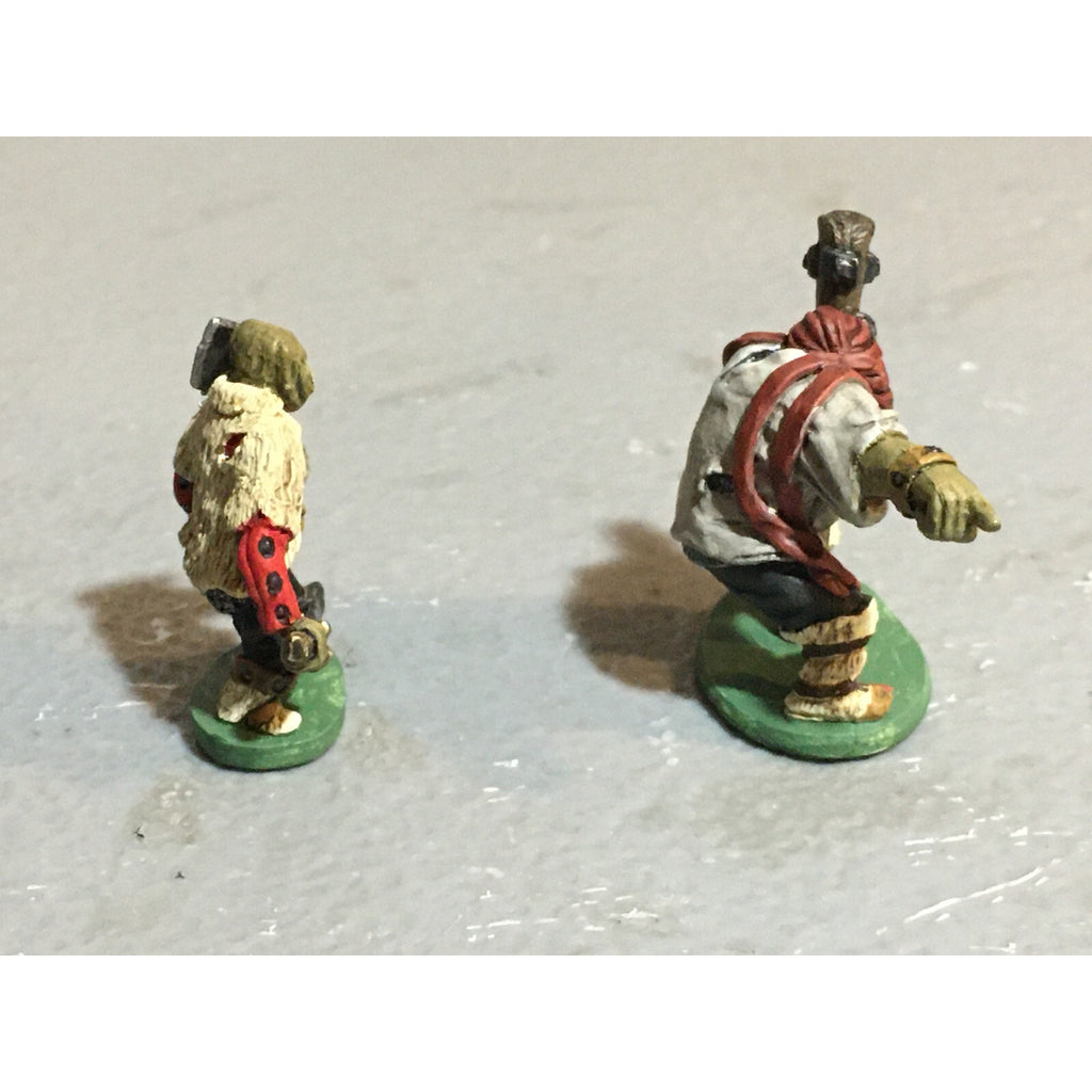 A10081 CITADEL PRE SLOTTA METAL RARE OOP ORC WARRIORS 2 PK WARHAMMER PAINTED