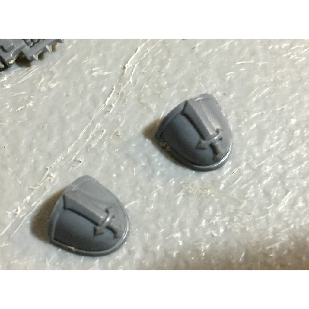 A23148 WARHAMMER 40K SPACE MARINES DARK ANGELS BITS LOT BACKPACKS GAMES WORKSHOP
