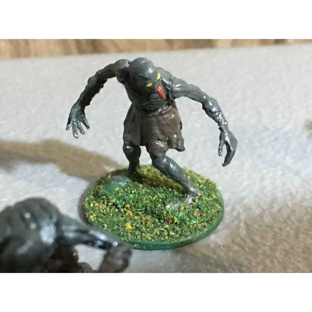 A32500 WIZARDS WIZKIDS PAIZO D&D MINIATURES PLASTIC GHOUL 4 PK PAINT BASE