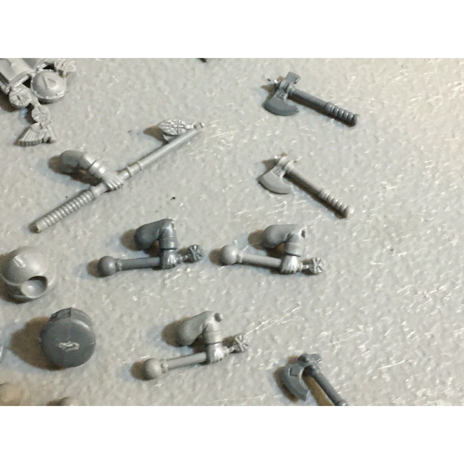 A33595 WARHAMMER FANTASY OLD WORLD DWARVES DWARFS BITS LOT BANNER AXE DRUM GW