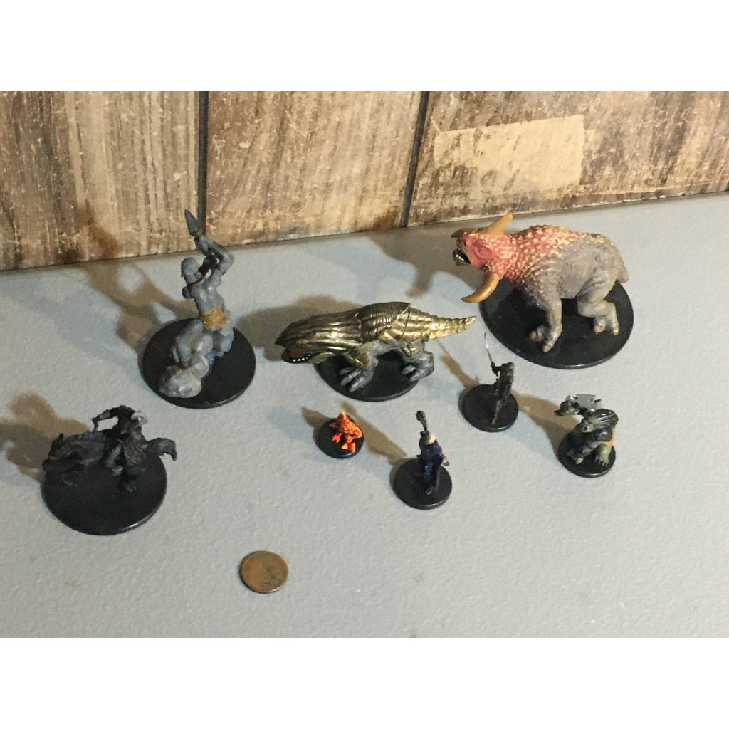 A34026 WIZARDS WIZKIDS PAIZO D&D MINIATURES PLASTIC BULETTE DULLAHAN STONE GIANT