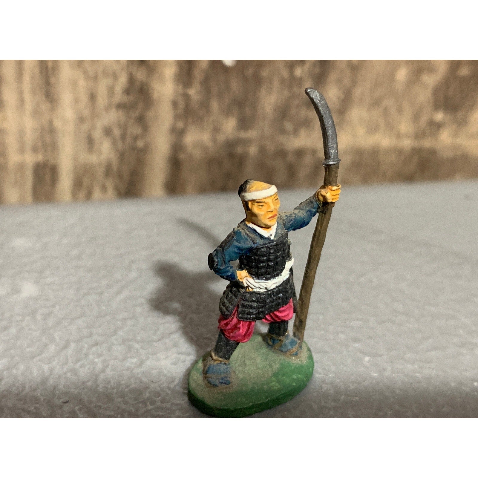 A10011 RAL PARTHA METAL OOP ASHIGARU W NAGINATA PAINTED