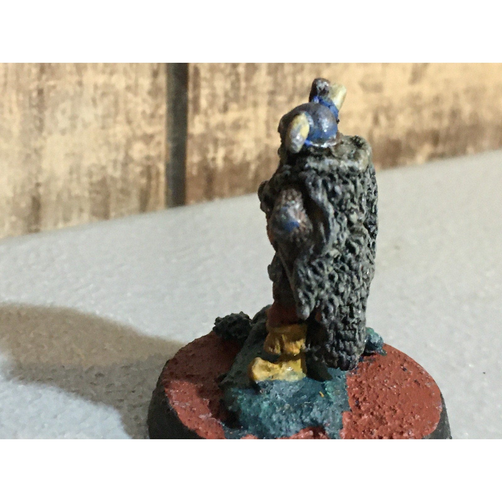 A32472 WARHAMMER FANTASY CITADEL VINTAGE HOBGOBLIN SPINETOE METAL PAINT BASE