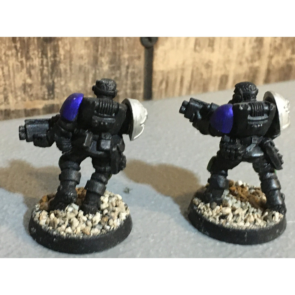 A33812 WARHAMMER 40K SPACE MARINES METAL SCOUT SHOTGUN 2 PK GW GAMES WORKSHOP