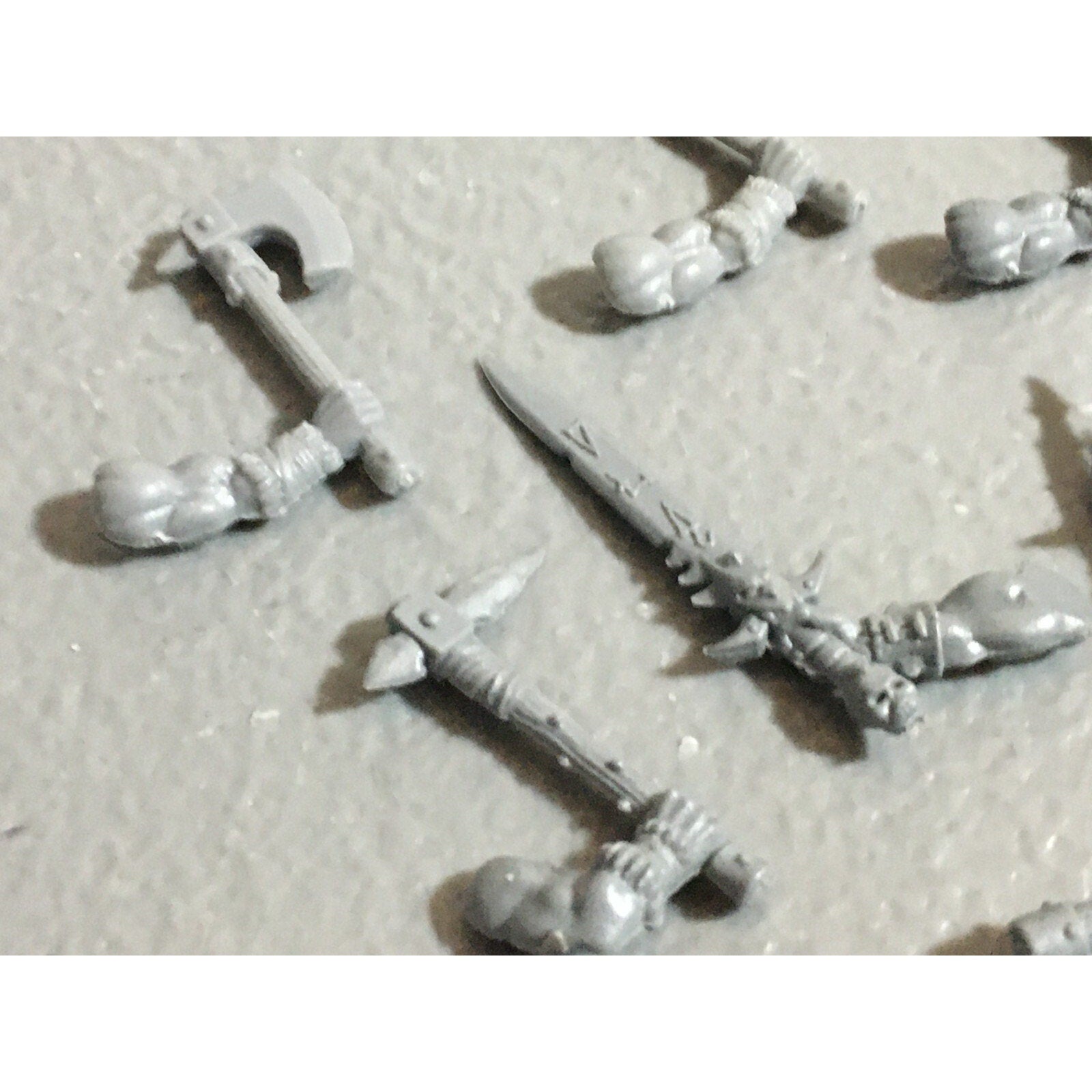 A22181 WARHAMMER FANTASY CHAOS MORTALS BITS LOT MIXED MARAUDER COMMAND & ARMS GW